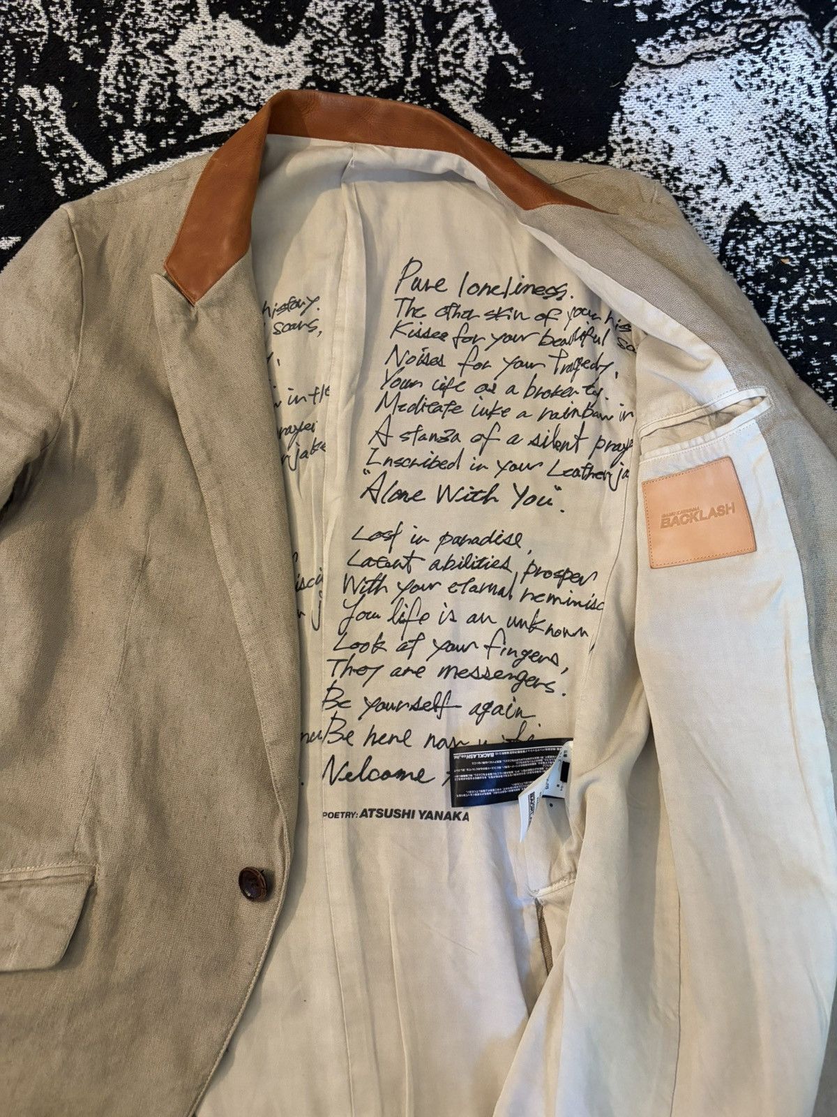 Isamu Katayama Backlash Backlash Poem Blazer Size US M / EU 48-50 / 2 - 2 Thumbnail