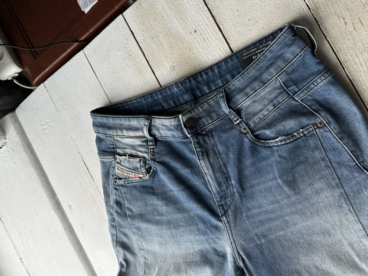 Diesel 🚨 DIESEL IFSIXWASNINE JEANS DENIM RARE Y2K FIT GOTHIC PUNK Size 30" / US 8 / IT 44 - 2 Thumbnail