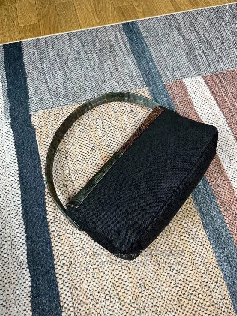 Jean Paul Gaultier Snakeskin Leather Handbag.