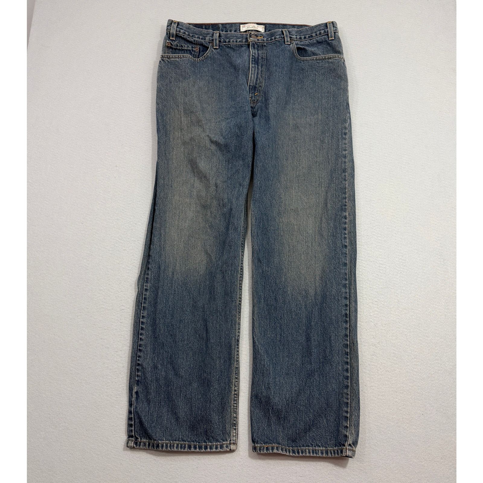 Levi's Vintage Levis Straight Fit Jeans Men's 38x32 Blue Sand Wash Size US 38 / EU 54 - 1 Thumbnail