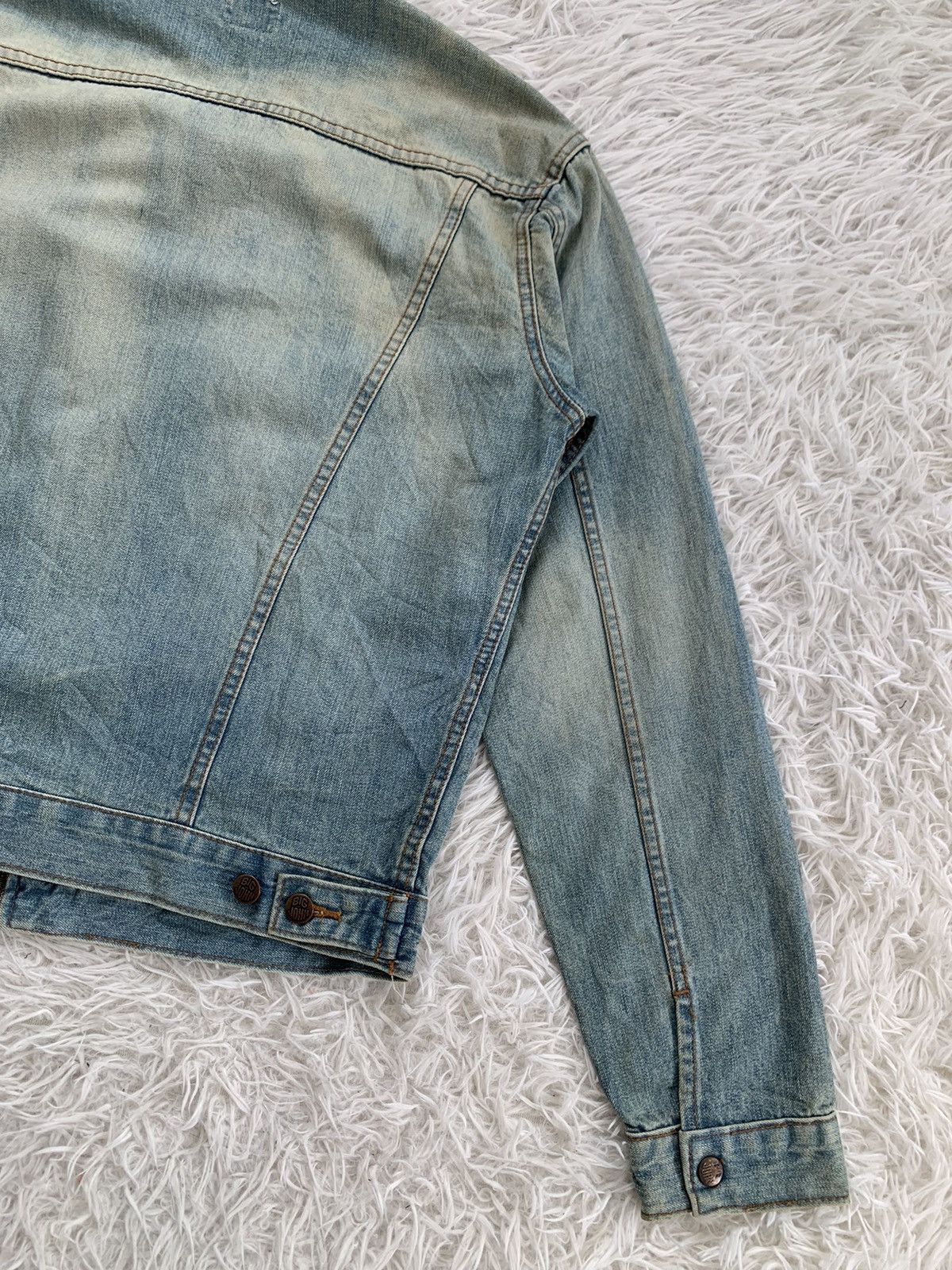 Big John Vtg Big John Denim Zipper Jacket Size US L / EU 52-54 / 3 - 10 Thumbnail