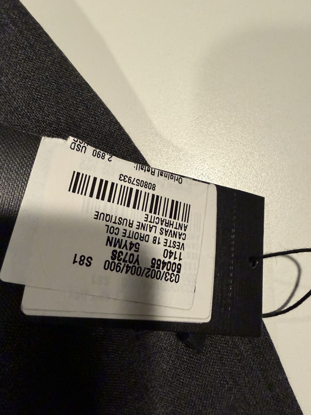 Saint Laurent Paris Saint Laurent mens lightweight blazer 54/44. $2890 Size 44R - 5 Thumbnail