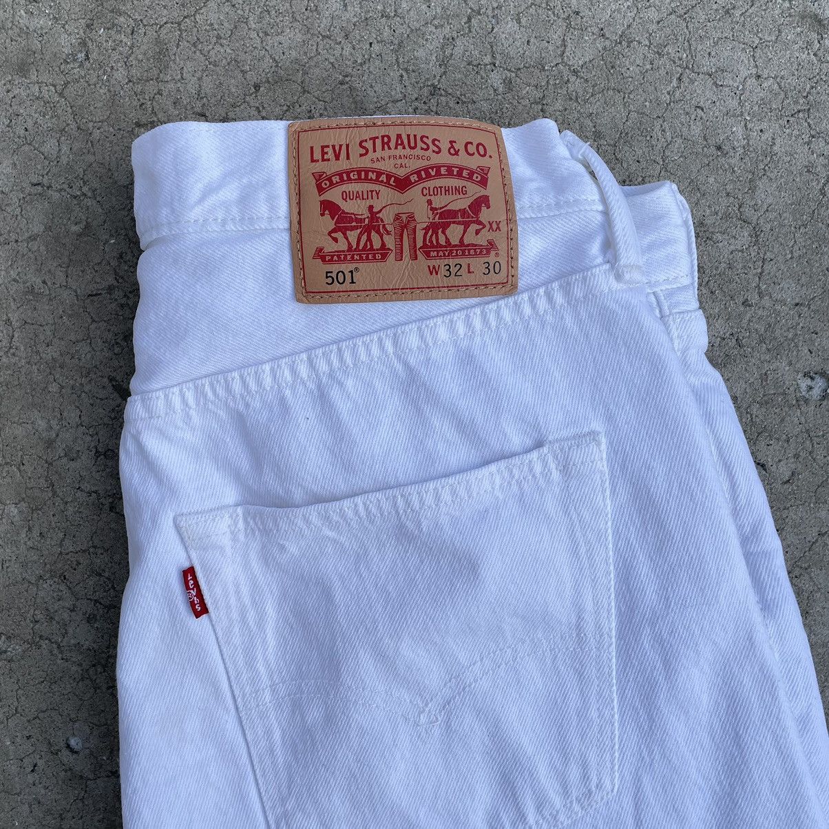 Levi's × Vintage Vintage Levi’s Jeans 501 W32xL30 Pants Trousers Y2K 90s USA Size US 32 / EU 48 - 4 Thumbnail