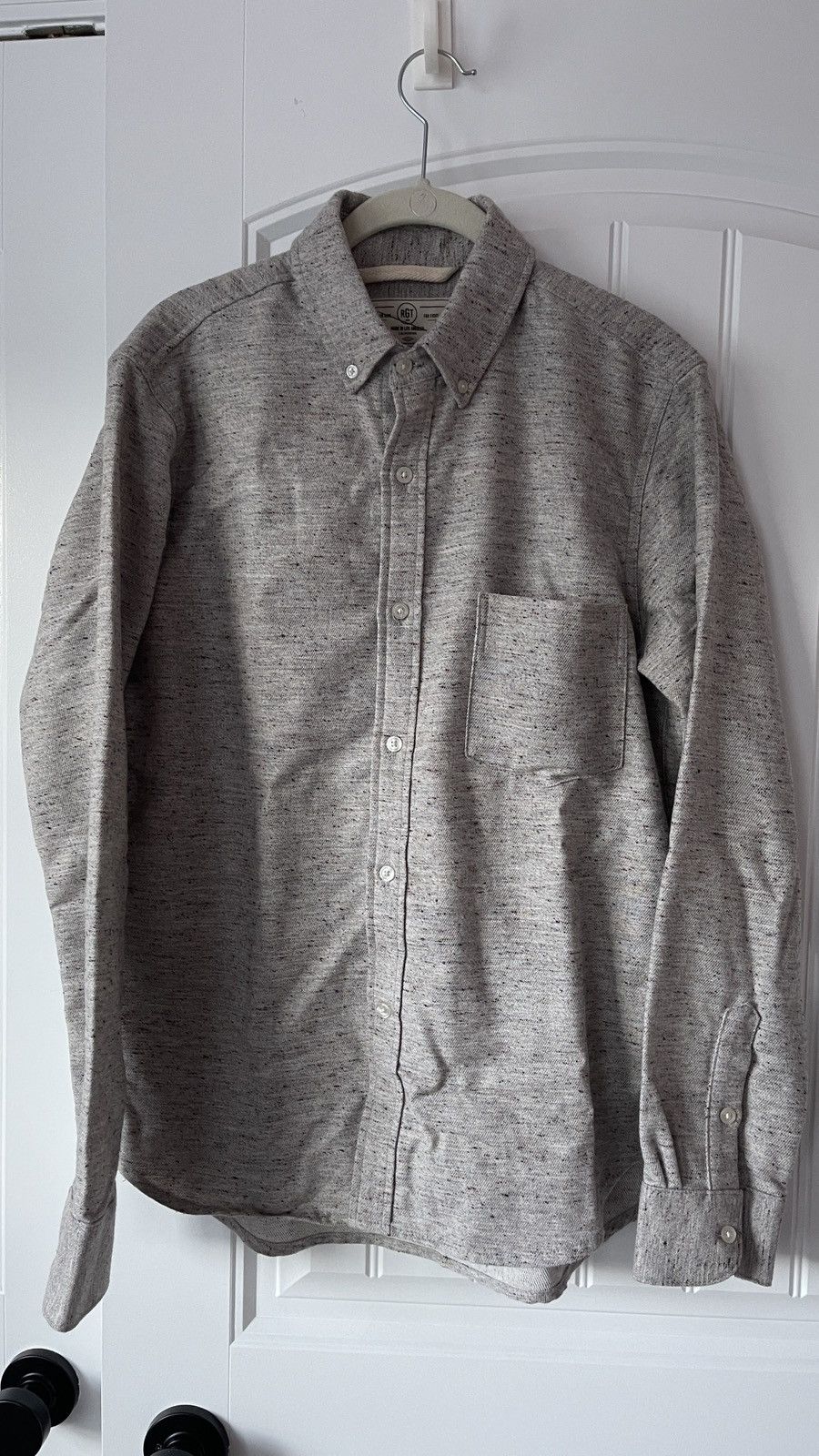 Rogue Territory Oatmeal Neppy Oxford Size US M / EU 48-50 / 2 - 1 Thumbnail