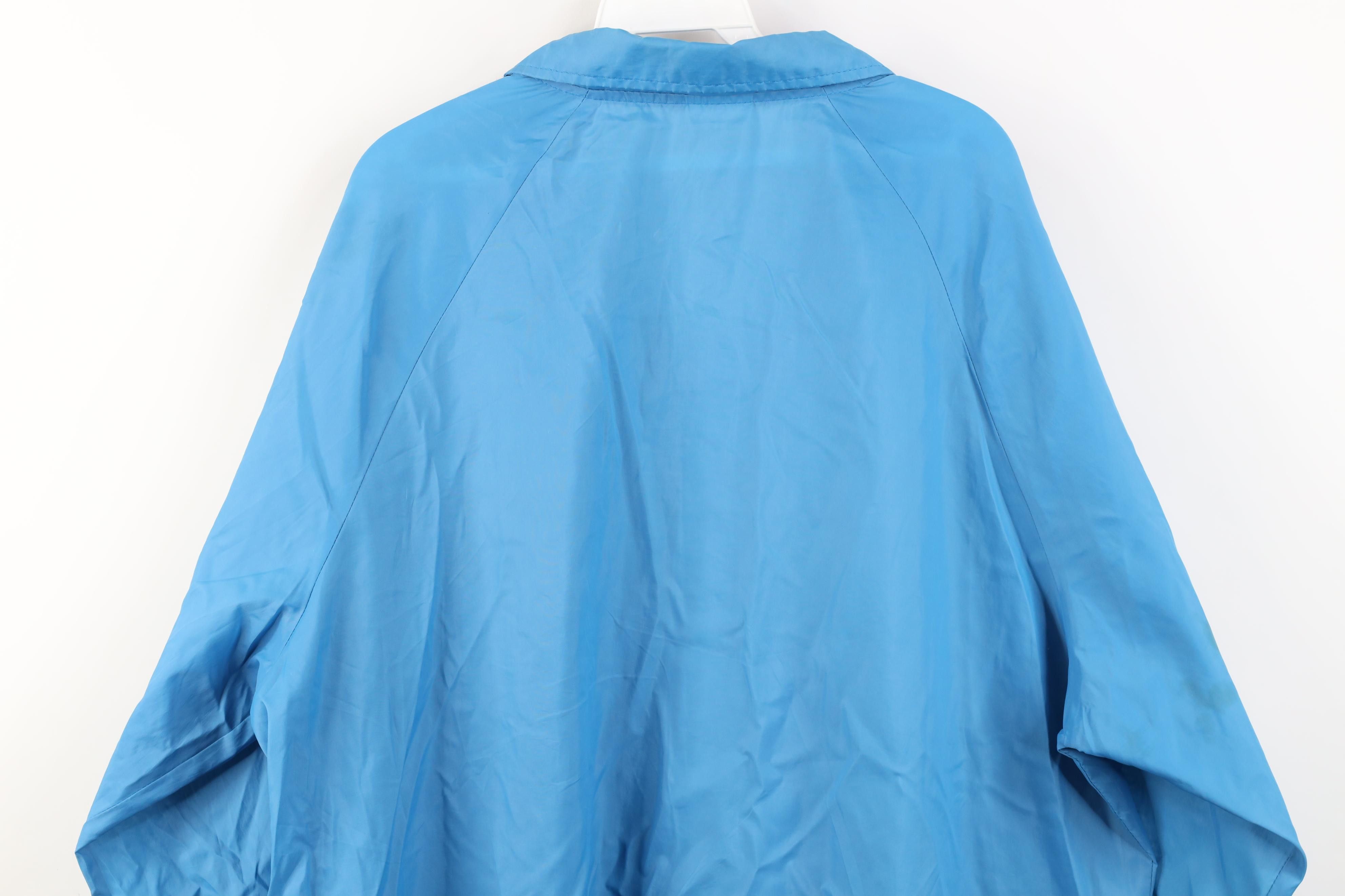 Vintage Vintage 70s 80s Blue Code Coach Coaches Windbreaker Jacket Size US XL / EU 56 / 4 - 16 Thumbnail