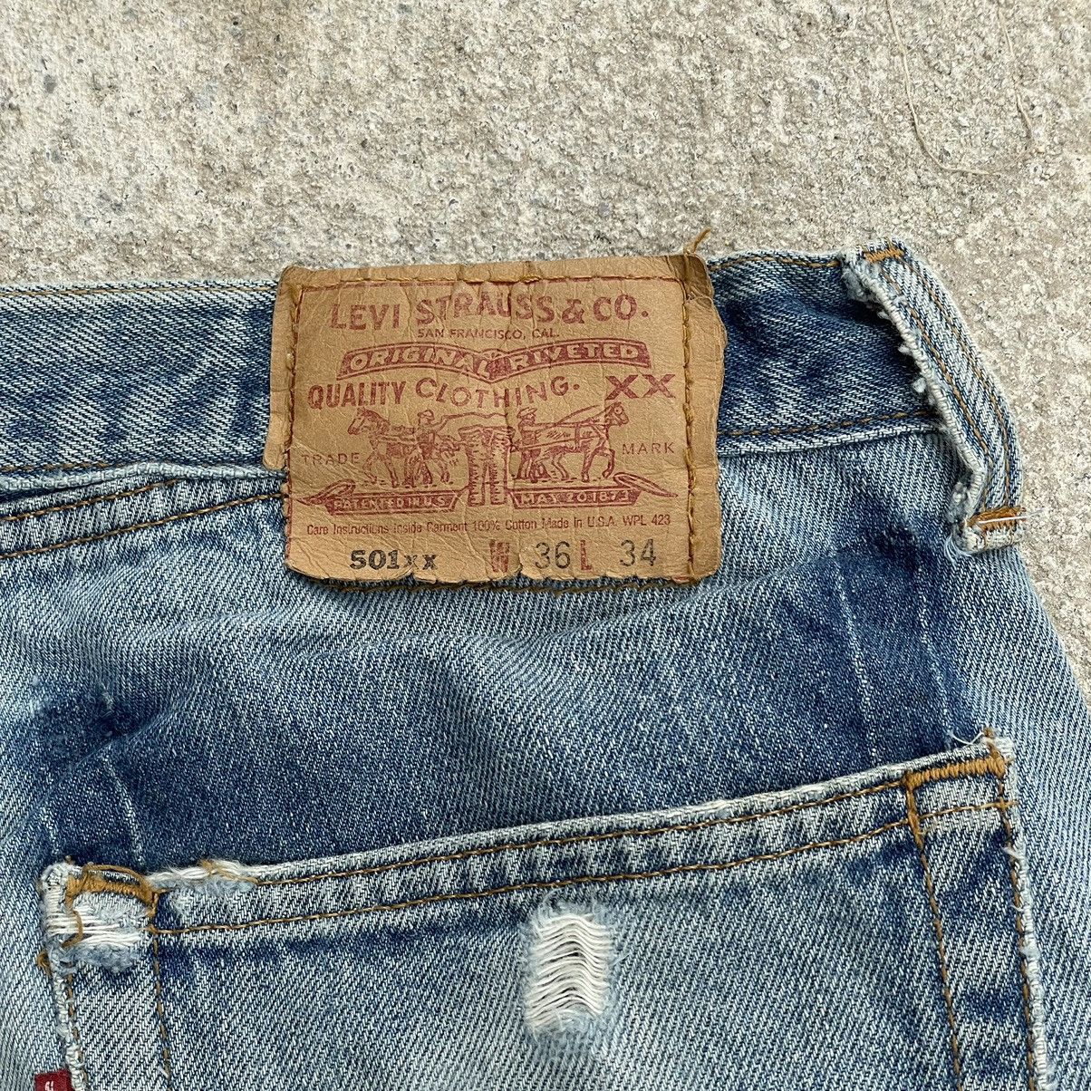 Levi's × Levi's Vintage Clothing “WEIRD LEVIS 501XX” HIGH POCKET LEVIS DENIM Size US 35 - 9 Thumbnail
