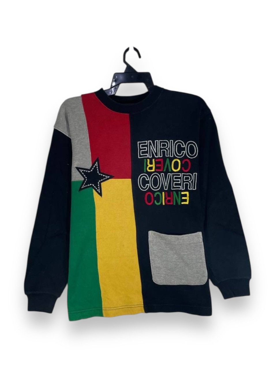 Enrico Coveri Vintage enrico coveri sweatshirt multi colour Size US M / EU 48-50 / 2 - 1 Thumbnail