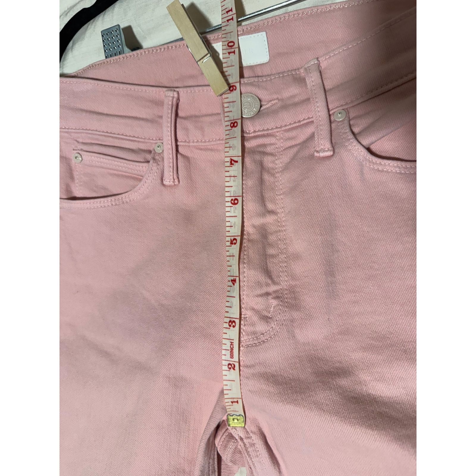 MOTHER Mother Jeans Pink Mid-Rise Dazzler Ankle - Size 25 Size 25" / US 0 / IT 36 - 10 Thumbnail