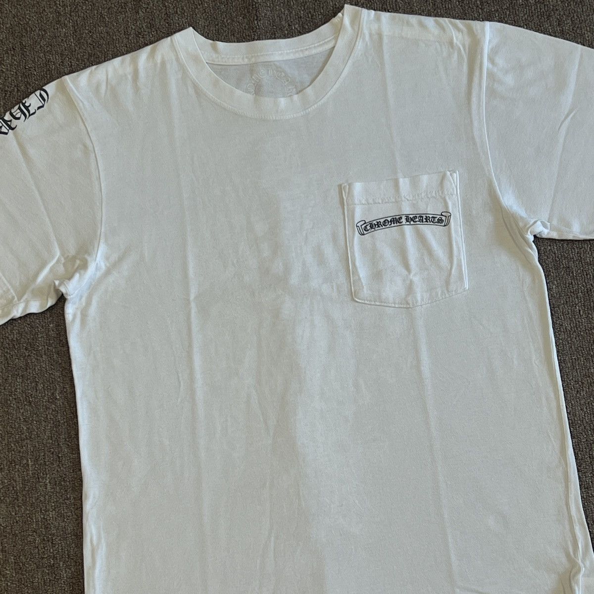 Chrome Hearts × Vintage *Rare* Chrome Hearts Cross Tee Size US S / EU 44-46 / 1 - 5 Thumbnail