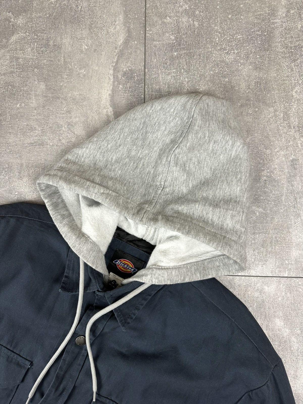 Dickies Dickies Hooded Overshot Denim Jacket Small Logo Size US S / EU 44-46 / 1 - 7 Thumbnail