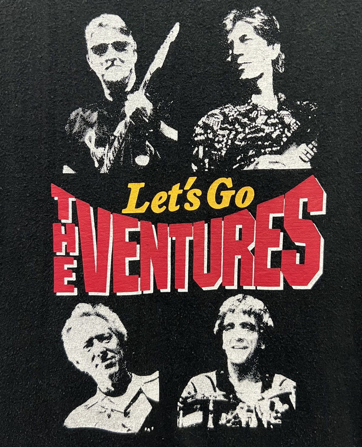 Band Tees VINTAGE THE VENTURES instrumental rock band promo tee shirt Size US M / EU 48-50 / 2 - 5 Thumbnail