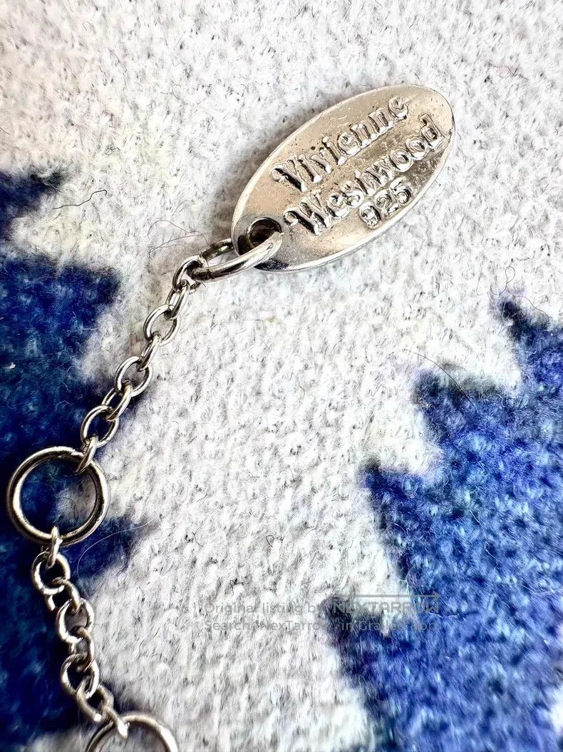 Vivienne Westwood Vivienne Westwood Vintage Sterling Silver Heart Ribbon Ear Size ONE SIZE - 6 Thumbnail