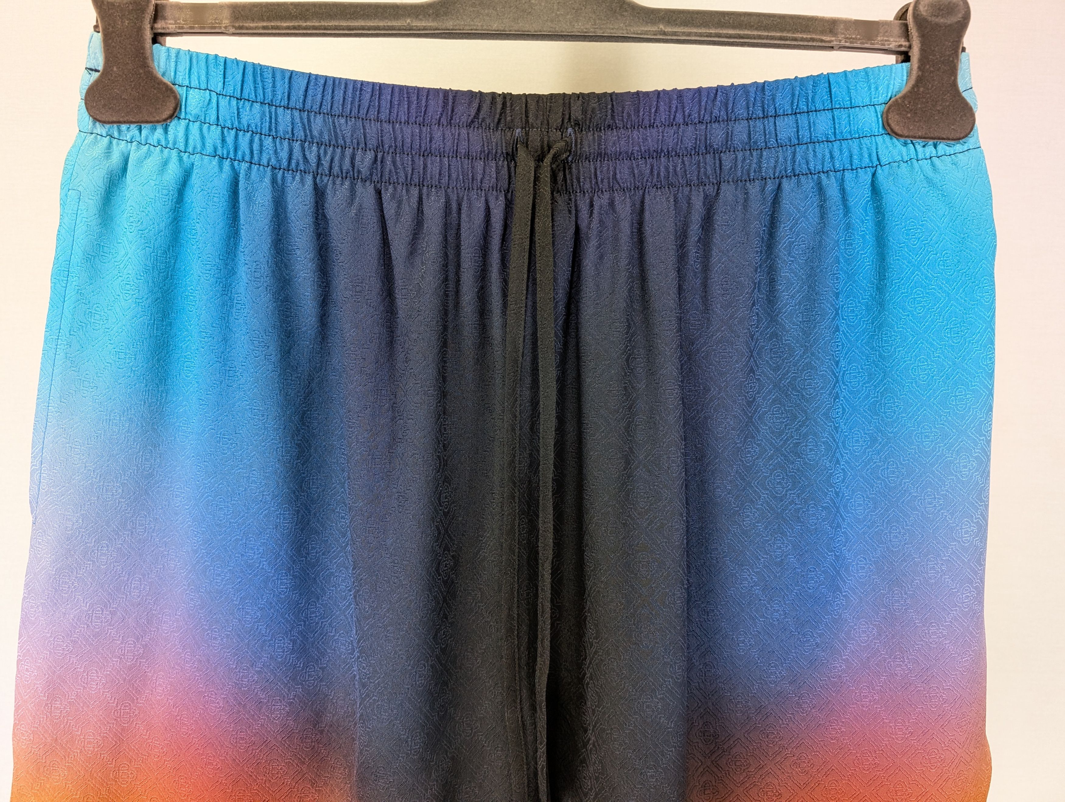 Casablanca o1rshd1 DUP / Drawstring Silk Shorts in Gradient Size US 36 / EU 52 - 10 Thumbnail