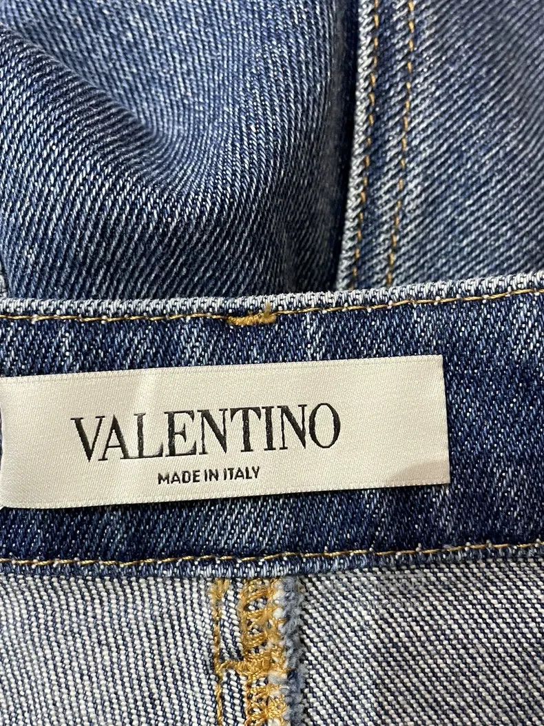 Valentino Valentino Denim shorts Size 27" / US 4 / IT 40 - 4 Thumbnail