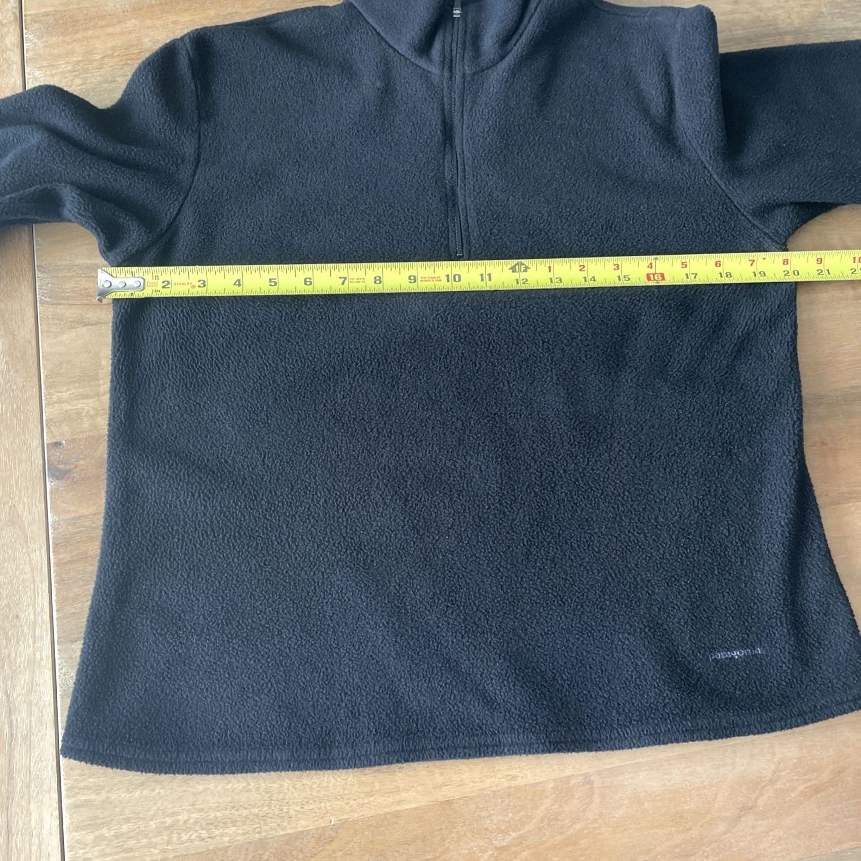 Patagonia VINTAGE Patagonia Capliene Expedition Weight Fleece Zip-T Pullover Womens Medium Black 90s Outdoor Hiking Size M / US 6-8 / IT 42-44 - 8 Thumbnail