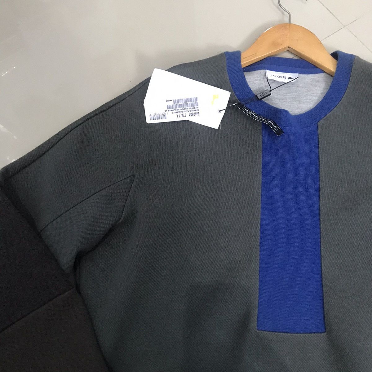 Designer × Lacoste Lacoste Cambouis / Algue paquebot - R Sh7604 Crewneck Jumper Size US M / EU 48-50 / 2 - 6 Thumbnail