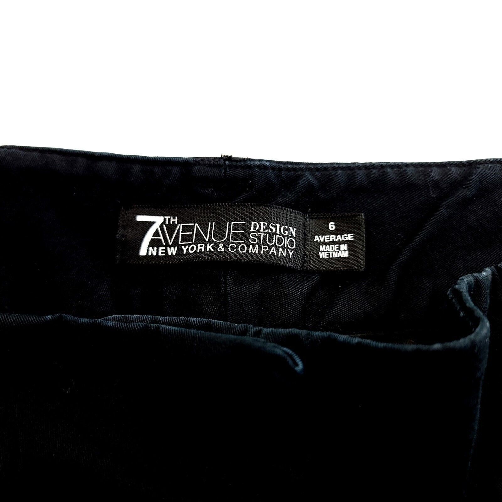 Other DAMAGED New York & Company 7th Ave Size 6 Average Pants Blac Size 28" / US 6 / IT 42 - 5 Thumbnail