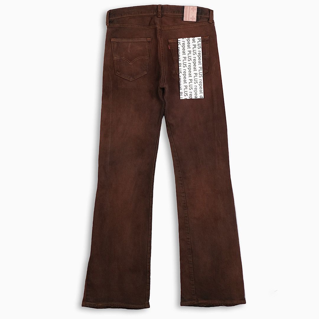 Japanese Brand × Levi's × Vintage REPEAT PLUS 001 Dirty Brown 32 Inch (RP001Y3201) Size US 32 / EU 48 - 2 Thumbnail