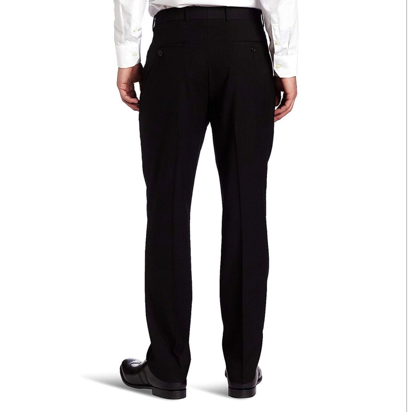 Perry Ellis Perry Ellis Portfolio Black Suit Pants Dress Pants 36x32 Size US 36 / EU 52 - 2 Thumbnail