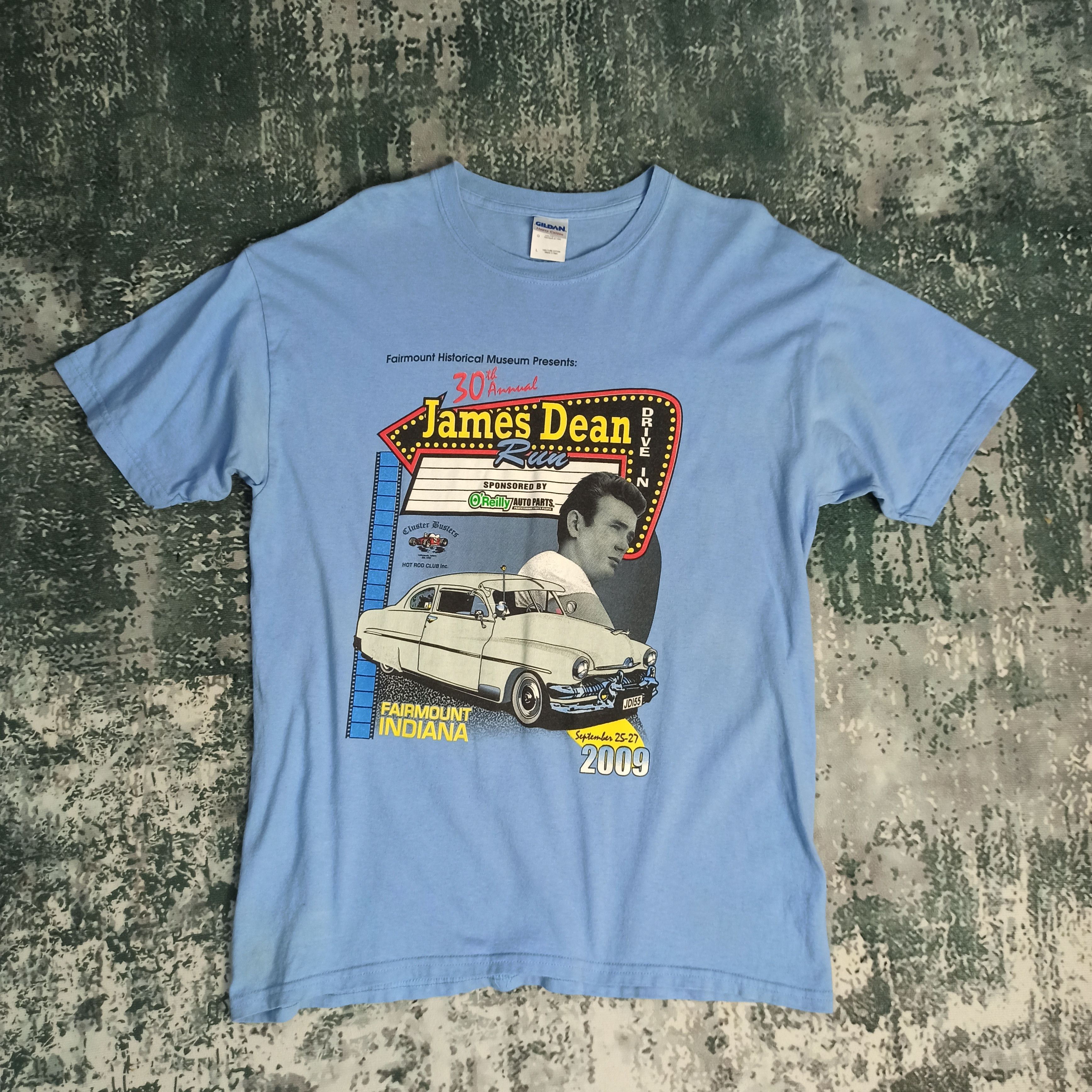Band Tees Vintage 00's James Dean Fairmont Indiana T-shirt Size US L / EU 52-54 / 3 - 1 Thumbnail