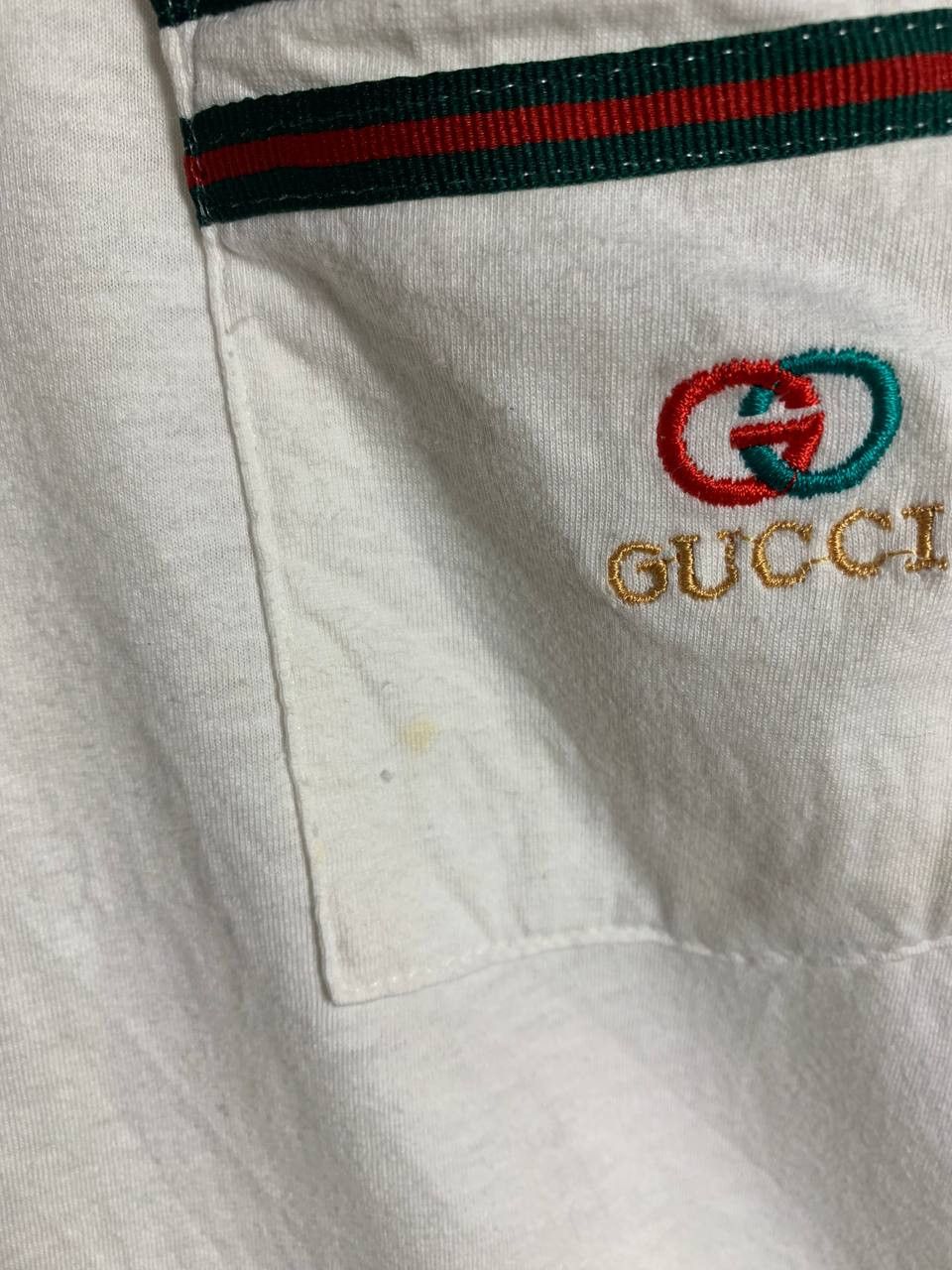 Vintage Very Rare Gucci Italian Designer Polo Retro Casual Y2K 90s Size US M / EU 48-50 / 2 - 6 Thumbnail