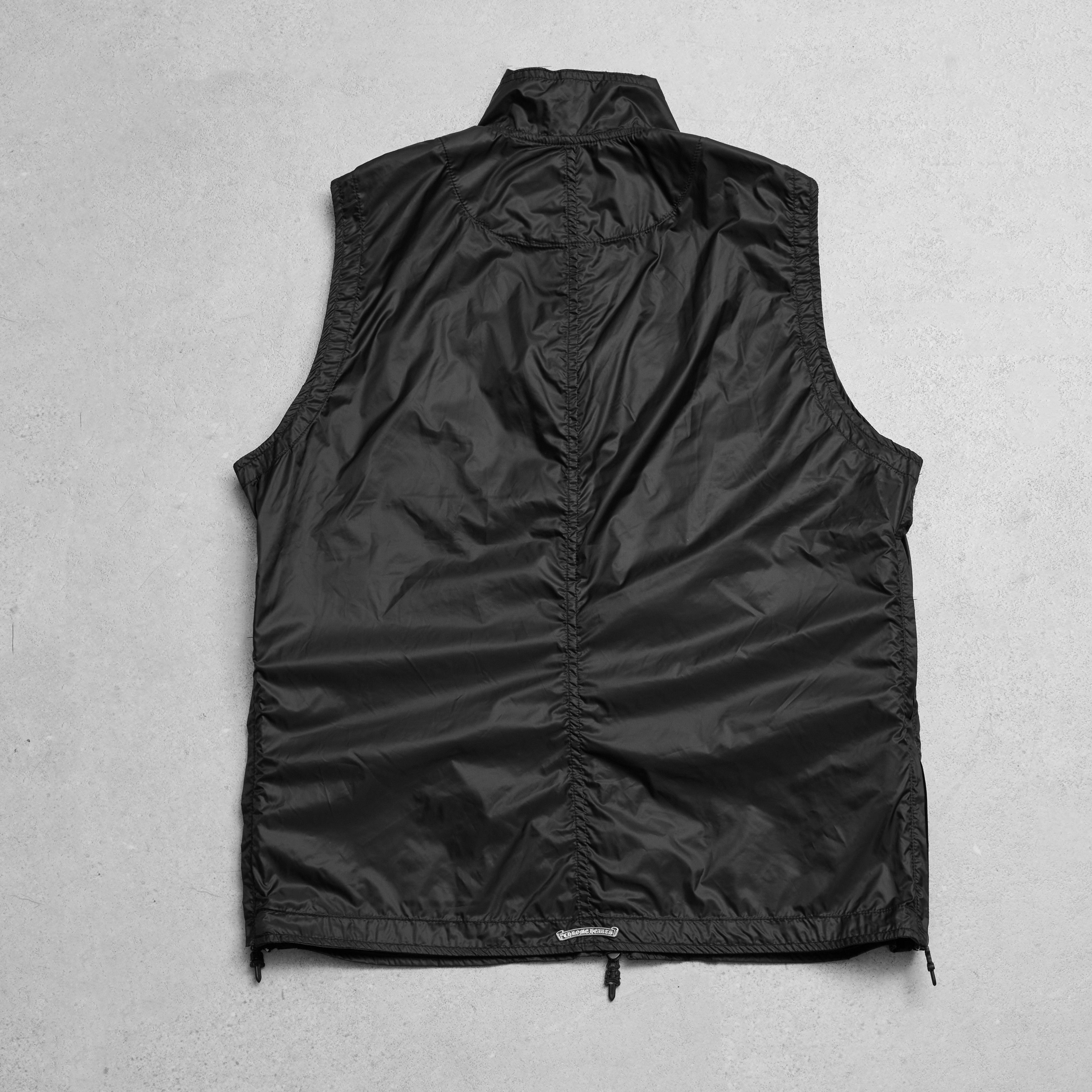 Chrome Hearts CHROME HEARTS Submission Dagger Zippull Ves Black Poly Size 40L - 2 Thumbnail