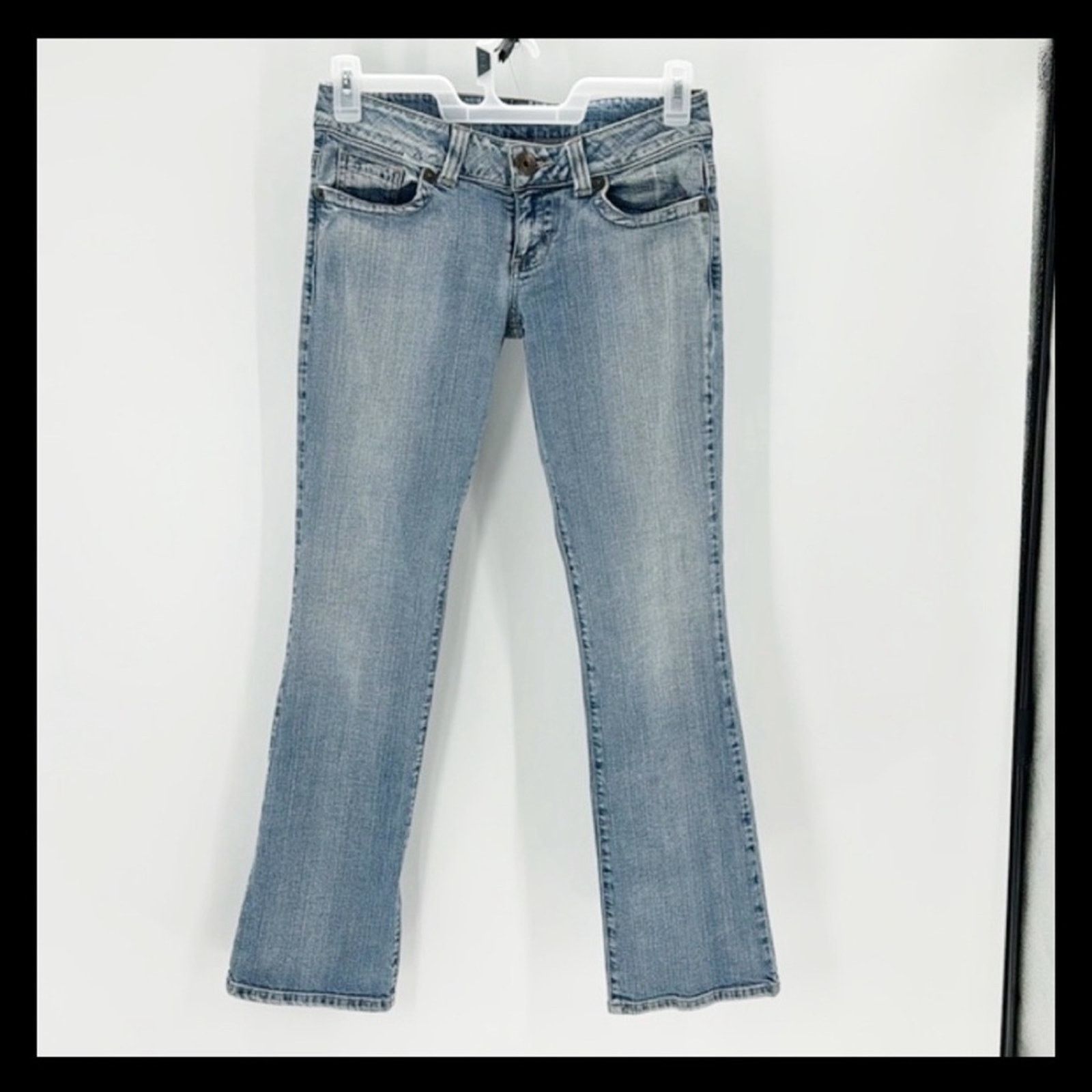 Guess Vintage Guess super low rise flare Y2K stretch jeans size 28 Size 28" / US 6 / IT 42 - 1 Thumbnail