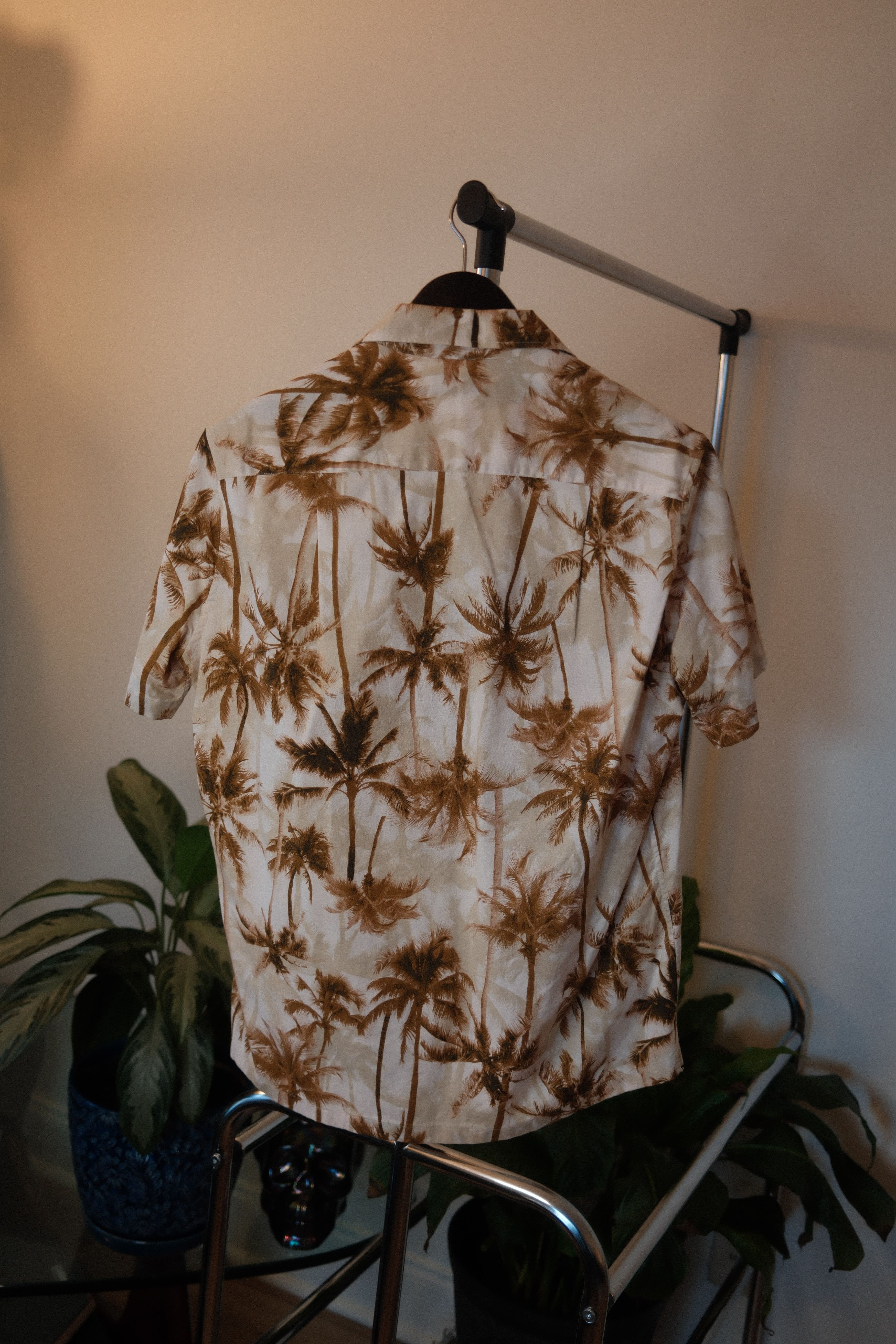Hedi Slimane × Saint Laurent Paris SS16 Palm Hawaiian Shirt Size US S / EU 44-46 / 1 - 3 Thumbnail