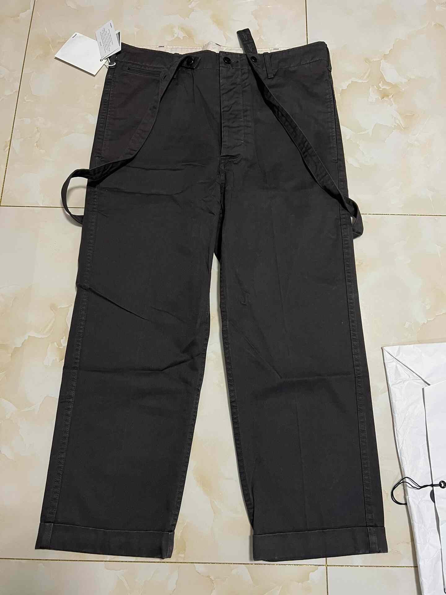 Visvim visvim 19AW HW Camus Braces Pants Size US 26 / EU 42 - 1 Thumbnail
