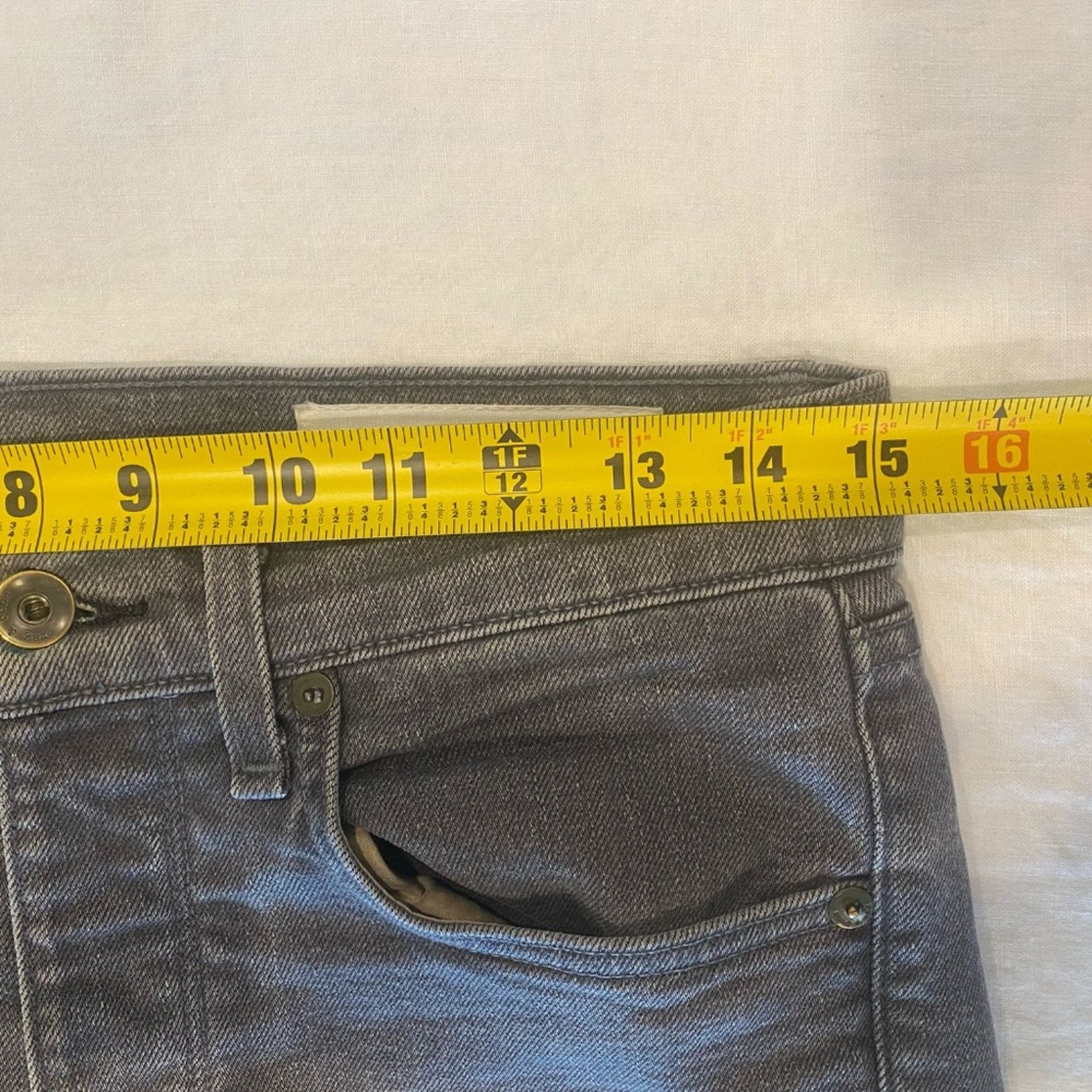 Rag & Bone Rag & Bone Women's Standard Issue Slim Leg Fit 2 Jeans - 28 Size 28" / US 6 / IT 42 - 10 Thumbnail