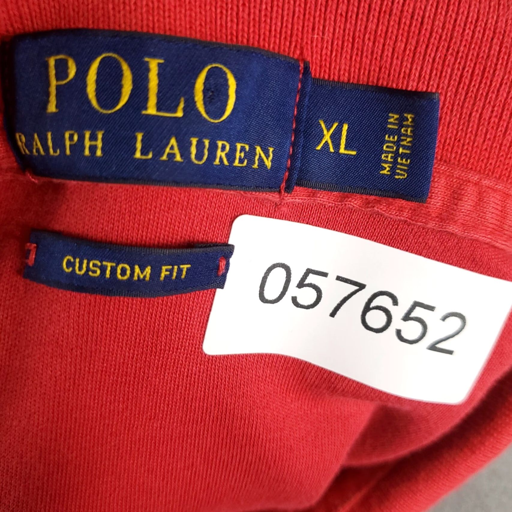 Ralph Lauren Ralph Lauren Polo Shirt Mens XL Red Pony Solid Short Sleeve Casual Button-Front 100% Cotton Polo Mens XL Red Polo Shirt - Ralph Lauren Size US XL / EU 56 / 4 - 8 Thumbnail