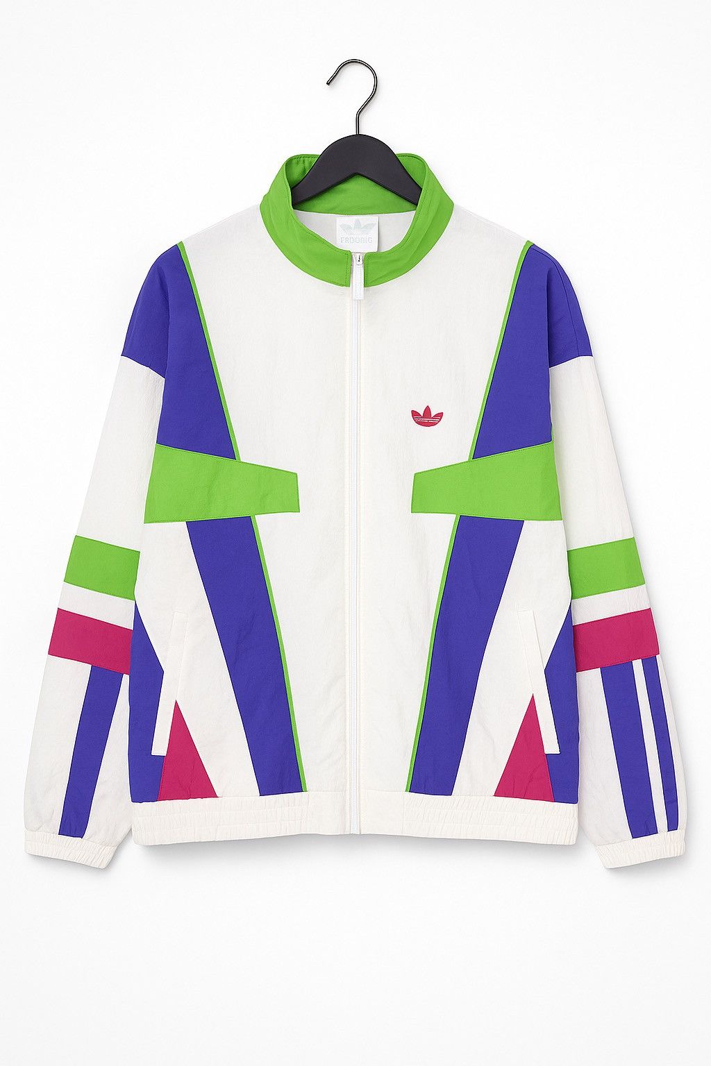 Adidas Adidas Originals Colorblock Windbreaker Trefoil Track Top Size US L / EU 52-54 / 3 - 1 Thumbnail