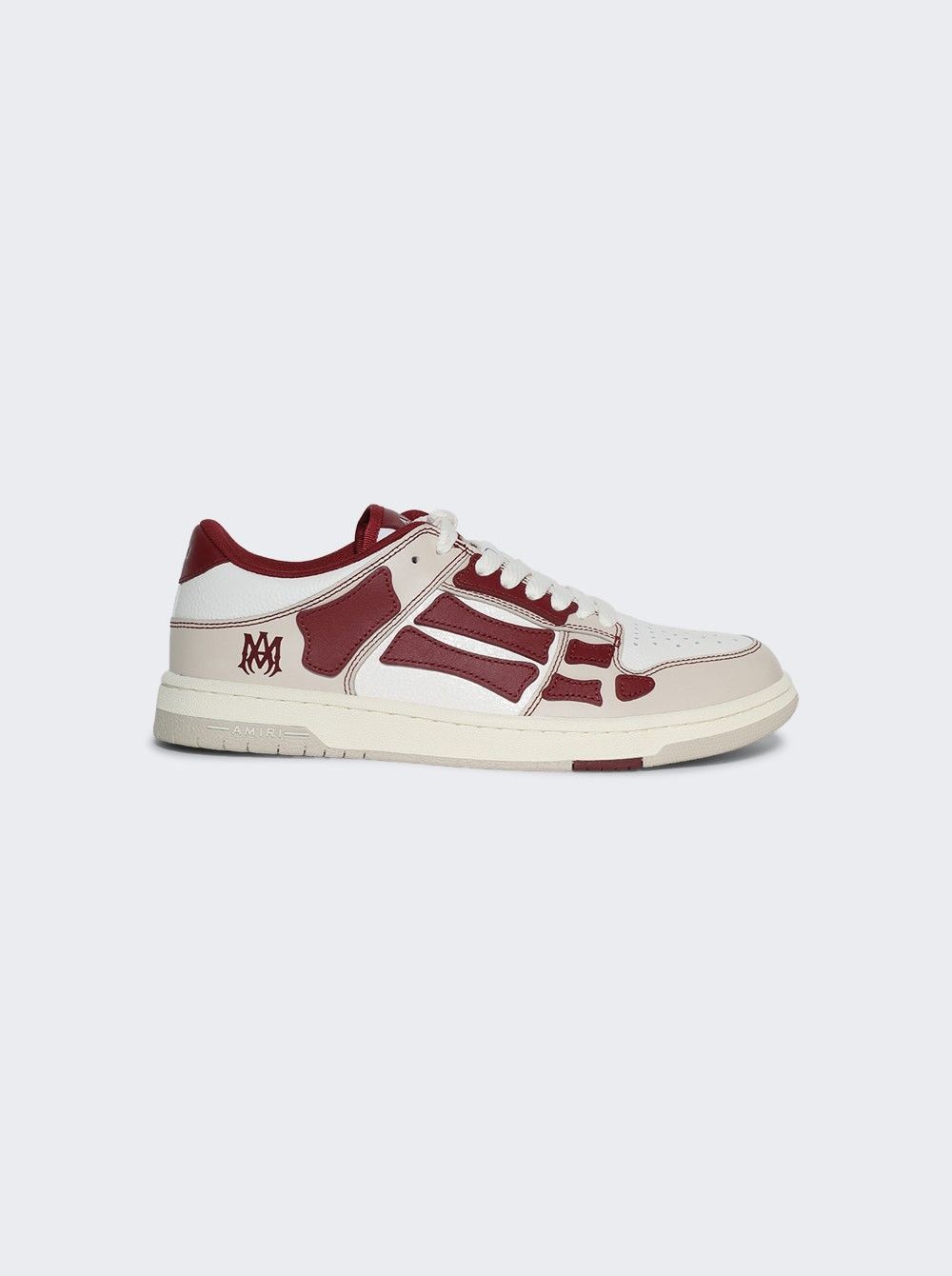 Amiri oc11z1125 Varsity Skel Top Low Sneakers in Multicolor Size US 9 / IT 39 - 1 Thumbnail