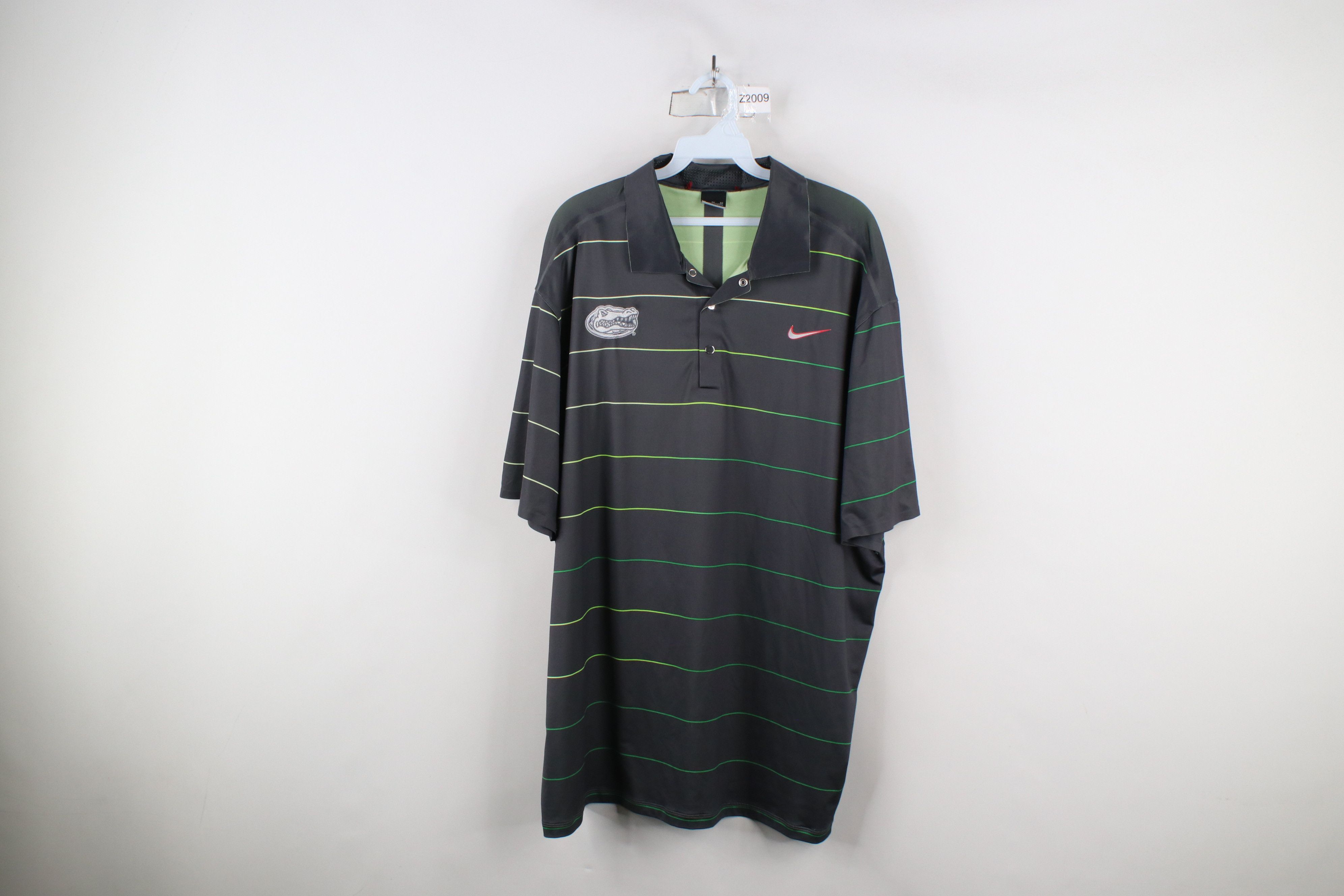 Nike × Vintage Nike Golf Tiger Woods University of Florida Polo Shirt Gray Size US XL / EU 56 / 4 - 1 Thumbnail