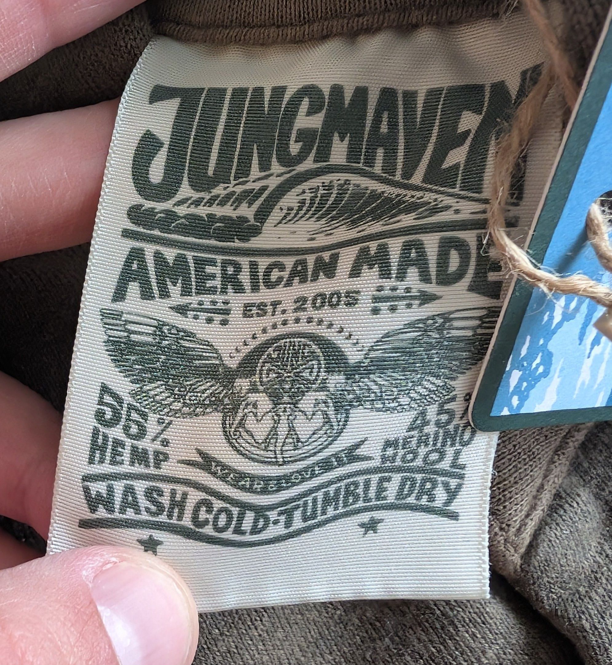 Jungmaven NWT Jungmaven Ontario Hemp Merino Sweatshirt Made in USA Size US M / EU 48-50 / 2 - 3 Thumbnail