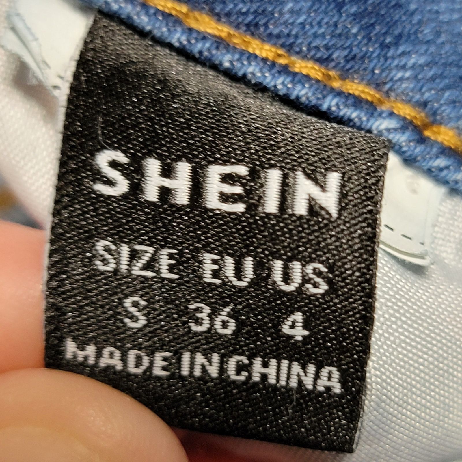Shein Shein Denim Flare Jeans w/ Raw Hem - Size Small 4 Size 22" - 5 Thumbnail