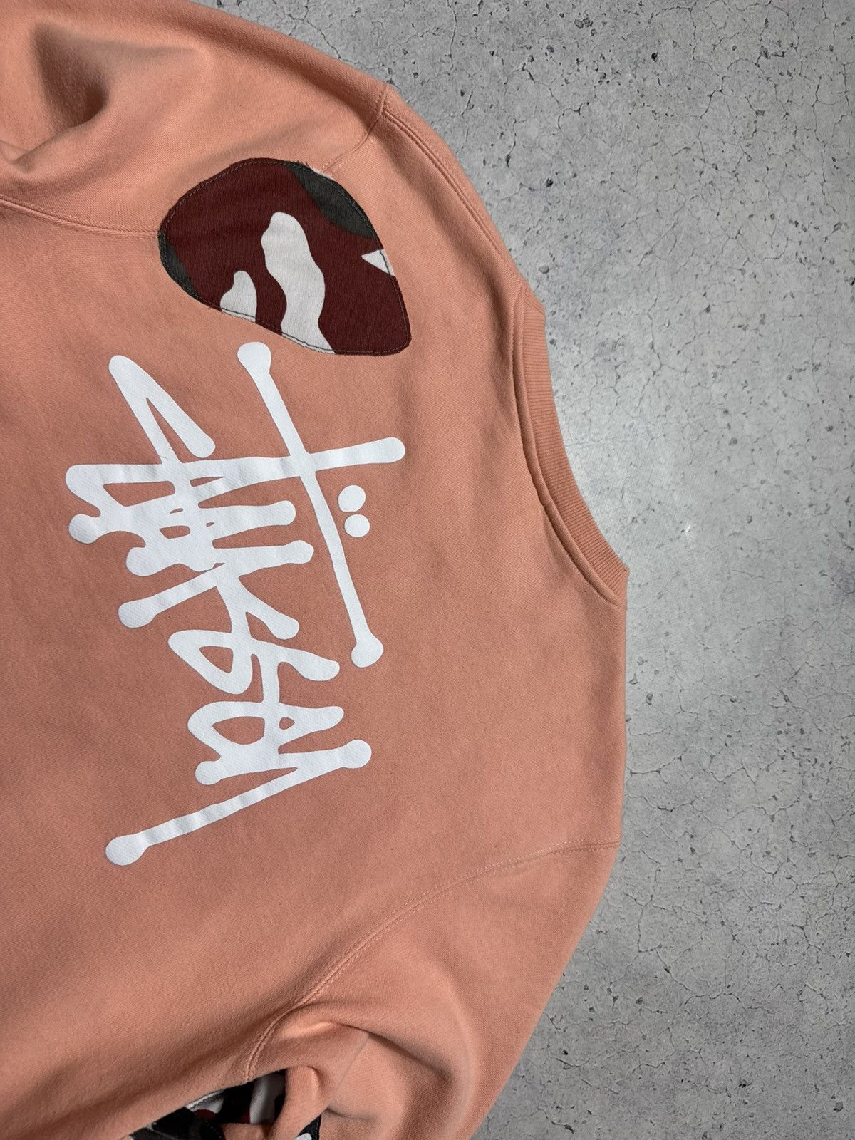 Stussy Stussy Custom Sweatshirt Big Logo Y2K Vintage Size US L / EU 52-54 / 3 - 9 Thumbnail