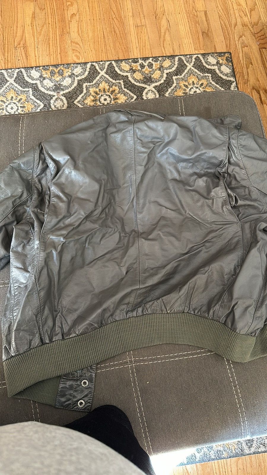 Members Only Vintage Leather 80’s European Member’s Only Jacket. Size US S / EU 44-46 / 1 - 5 Thumbnail