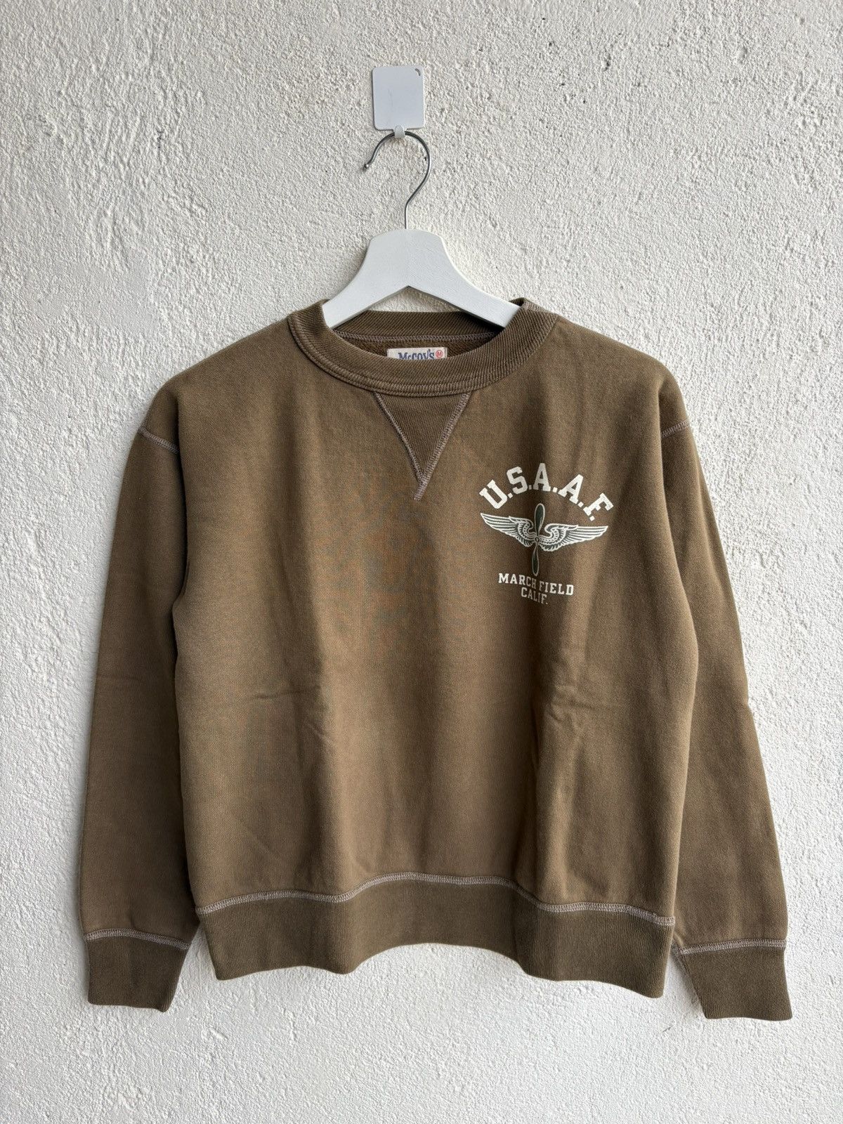 Toyo Enterprises 90s RealMcoy Toyo enterprise USAAF sweatshirt Size US S / EU 44-46 / 1 - 1 Thumbnail