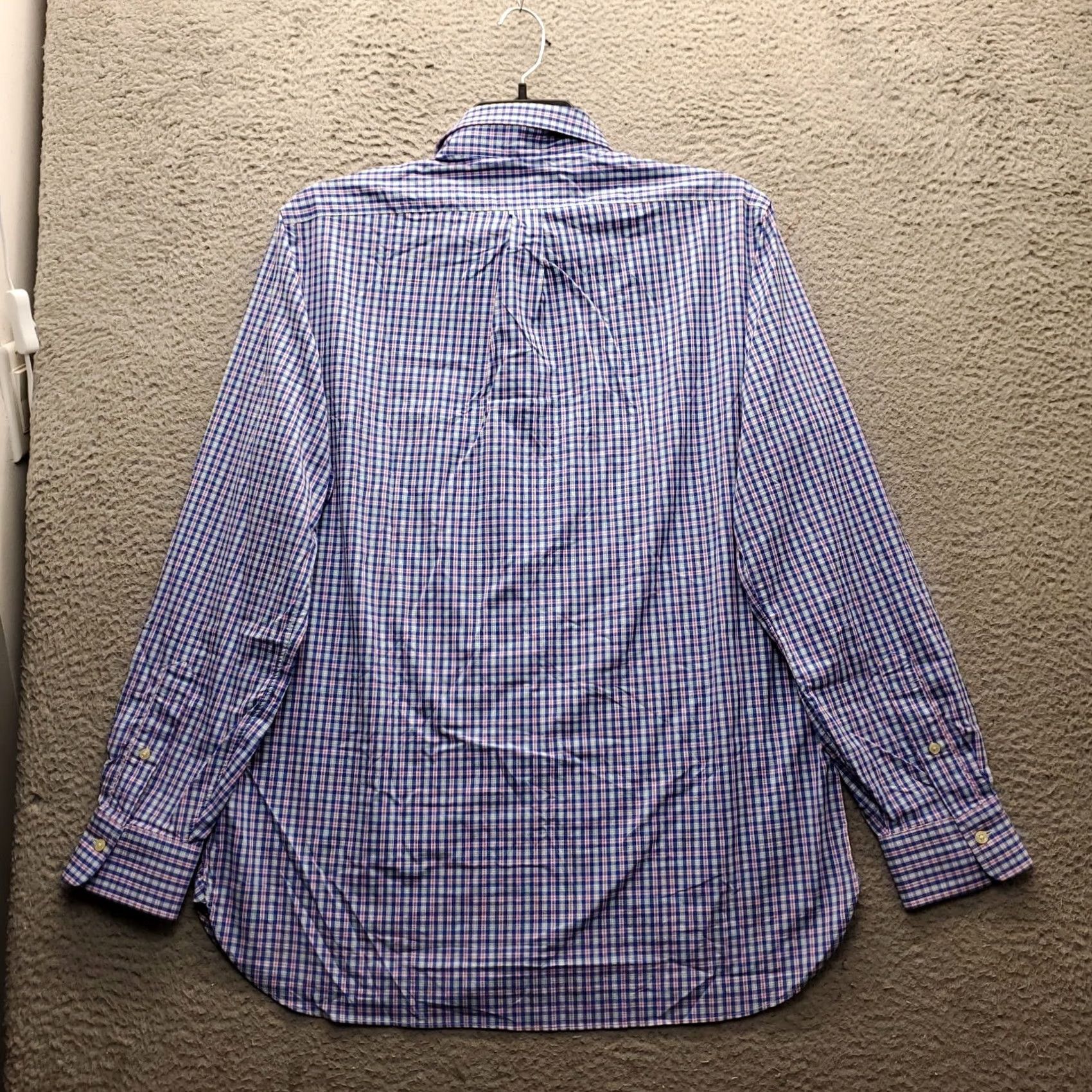 Ralph Lauren Ralph Lauren Performance Shirt Mens L Multicolor Plaid Pony Logo Button-Down EUC Shme Size US L / EU 52-54 / 3 - 2 Thumbnail