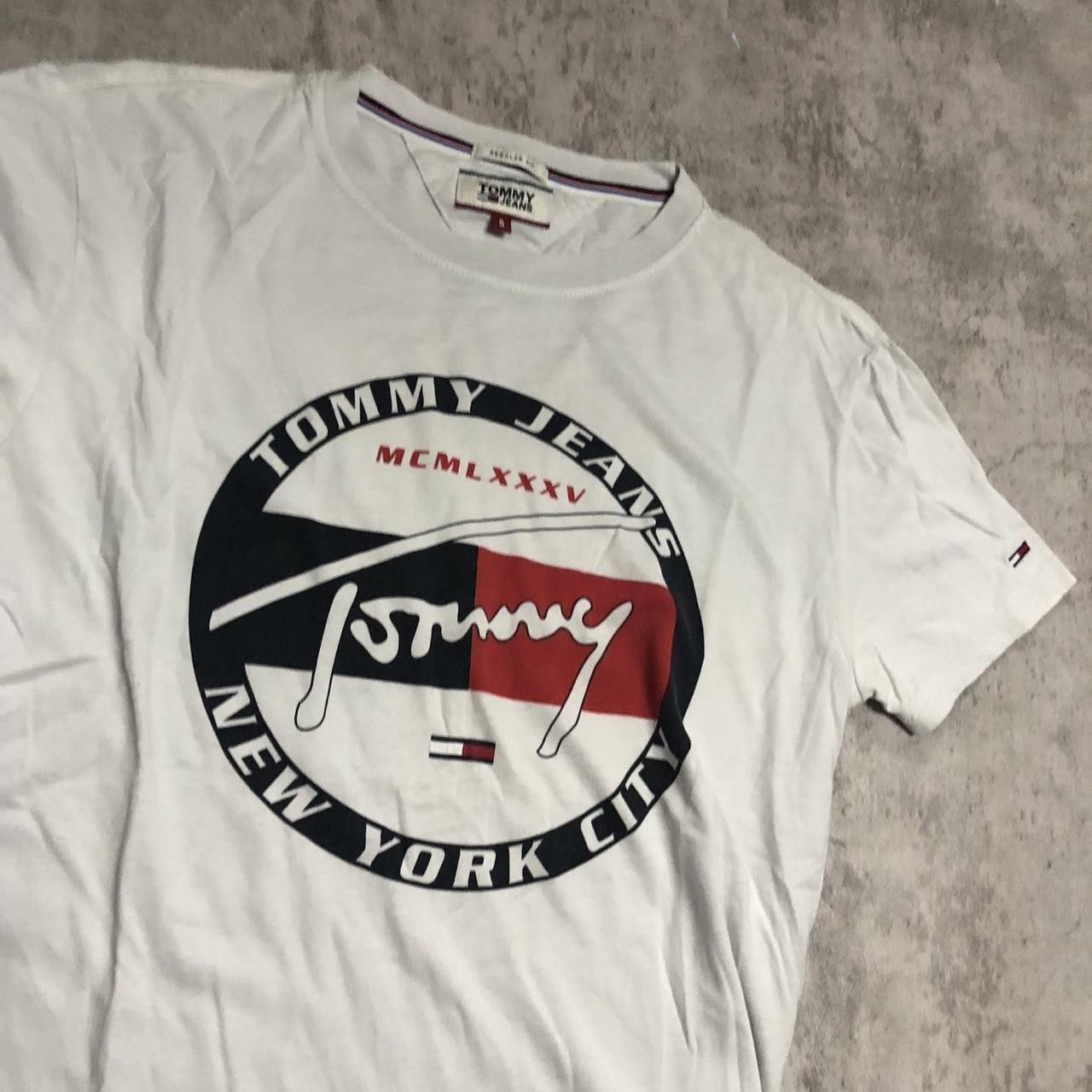 Tommy Hilfiger White Tommy Hilfiger t-shirt Size US S / EU 44-46 / 1 - 2 Thumbnail
