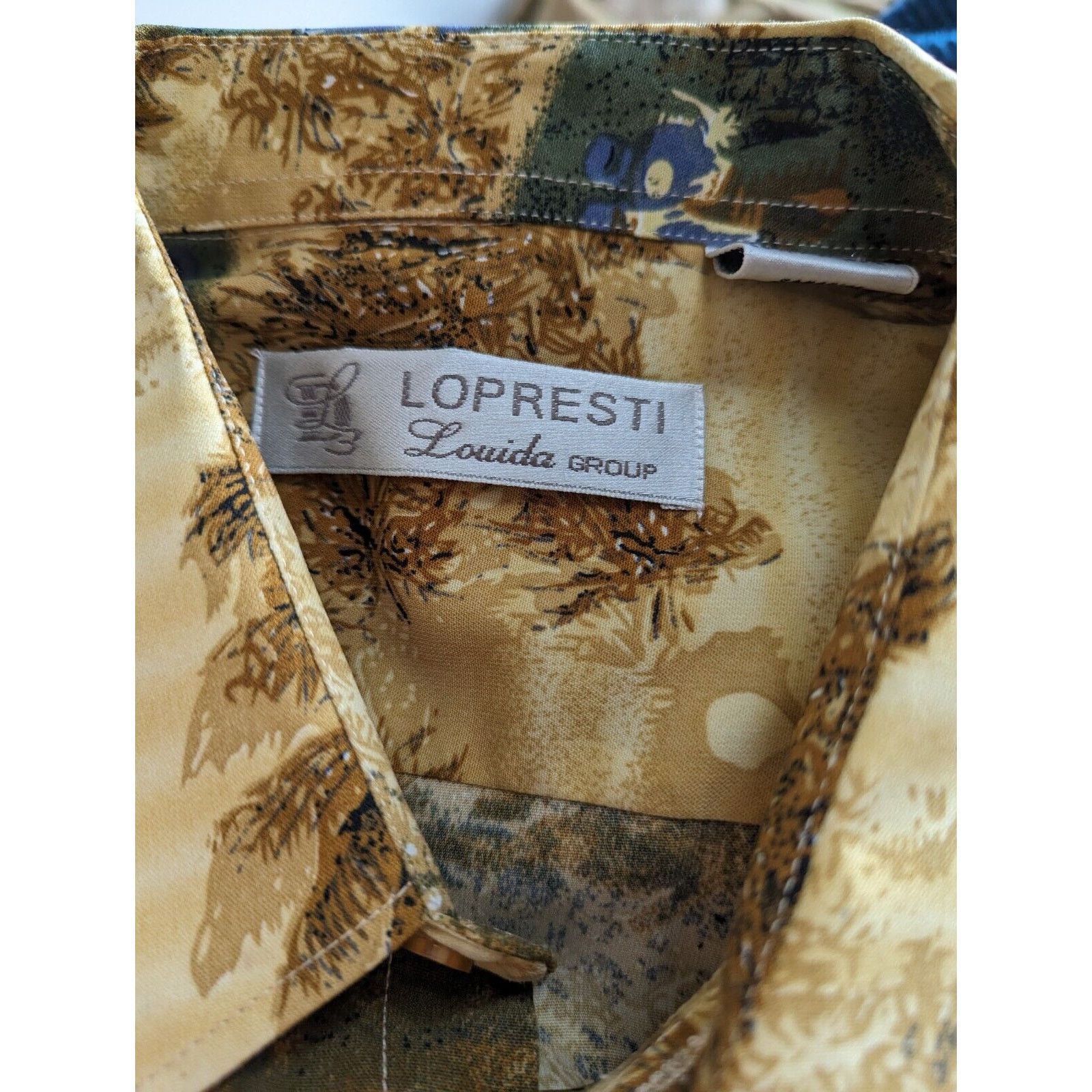 The Unbranded Brand Loprestri Luidio Group mens16-16.5" Shirt L Chest 50" Size US L / EU 52-54 / 3 - 13 Thumbnail