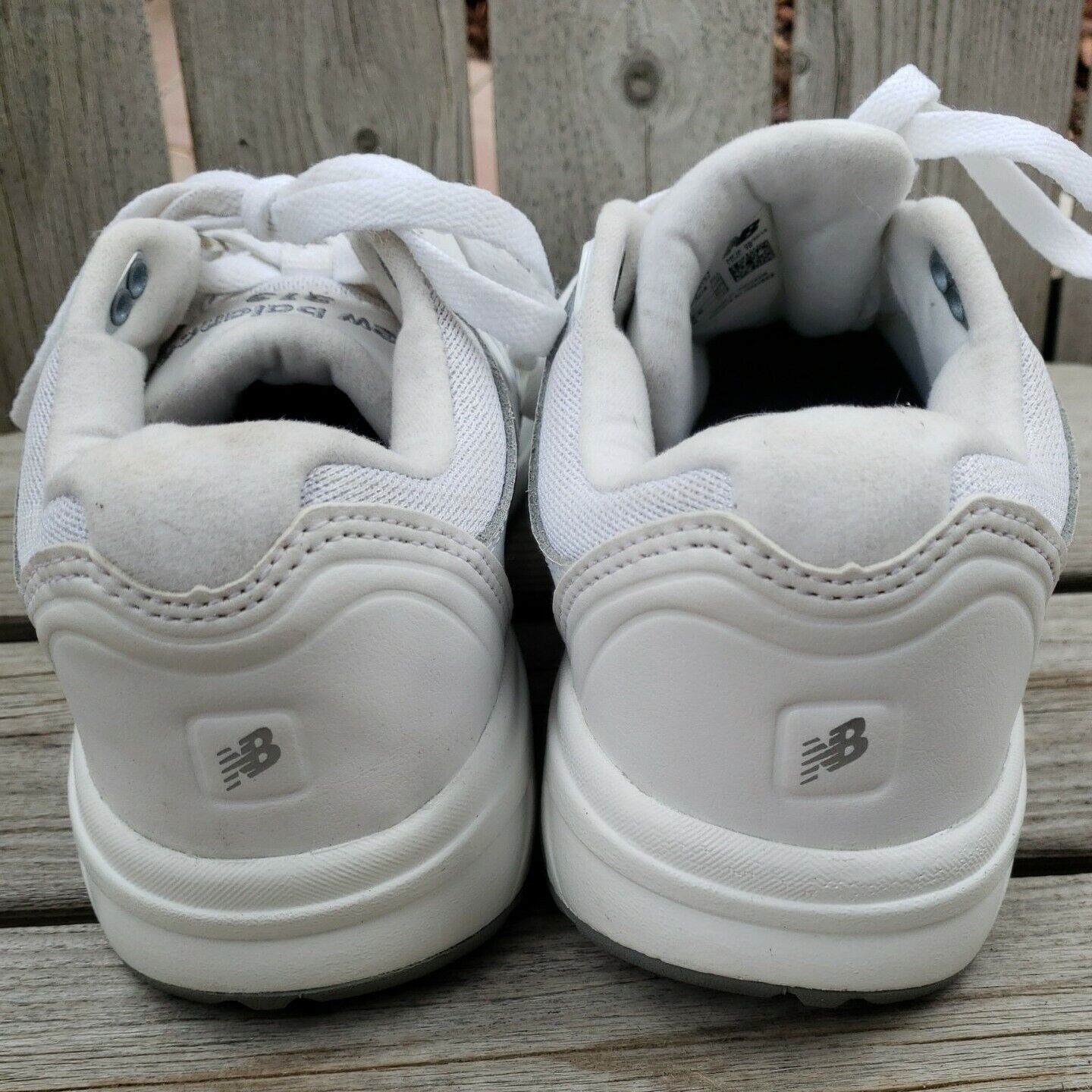 New Balance New Balance Leather Sneakers Womens Sz 9 B White Athletic WW Size US 9 / IT 39 - 4 Thumbnail
