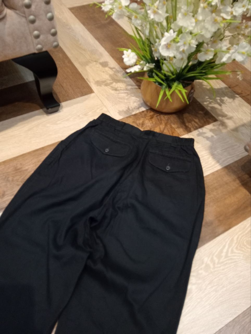 Christian Dior Monsieur VINTAGE CHRISTIAN DIOR SPORTS BLACK PANTS Size 25" / US 0 / IT 36 - 9 Thumbnail