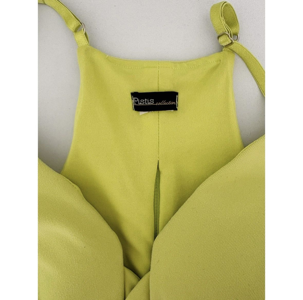 Pistola Pistis Collection Lime Green Top Shirt Bustier Blouse Size S Size S / US 4 / IT 40 - 5 Thumbnail