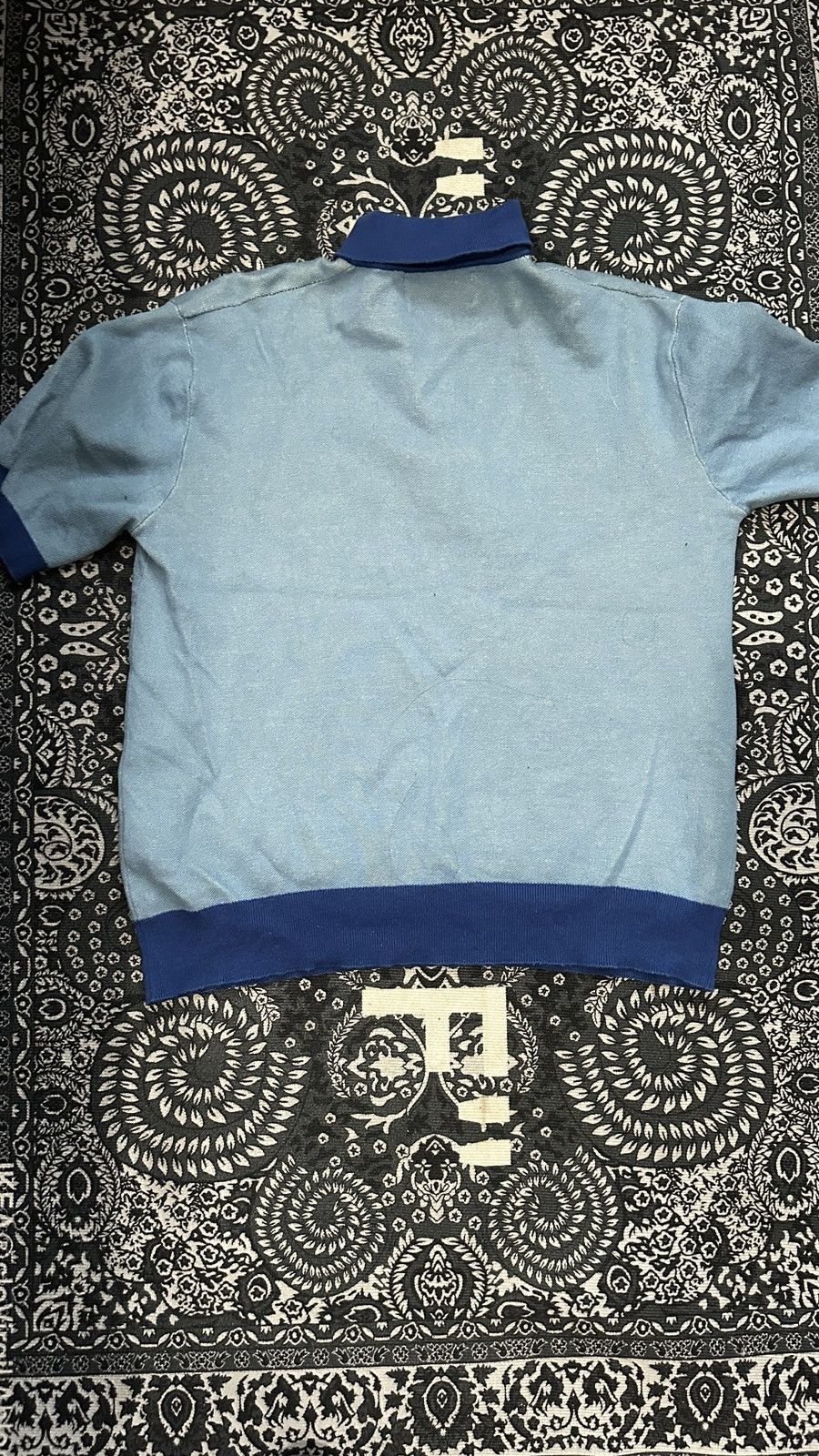 Zara Blue Polo shirt Size US M / EU 48-50 / 2 - 2 Thumbnail
