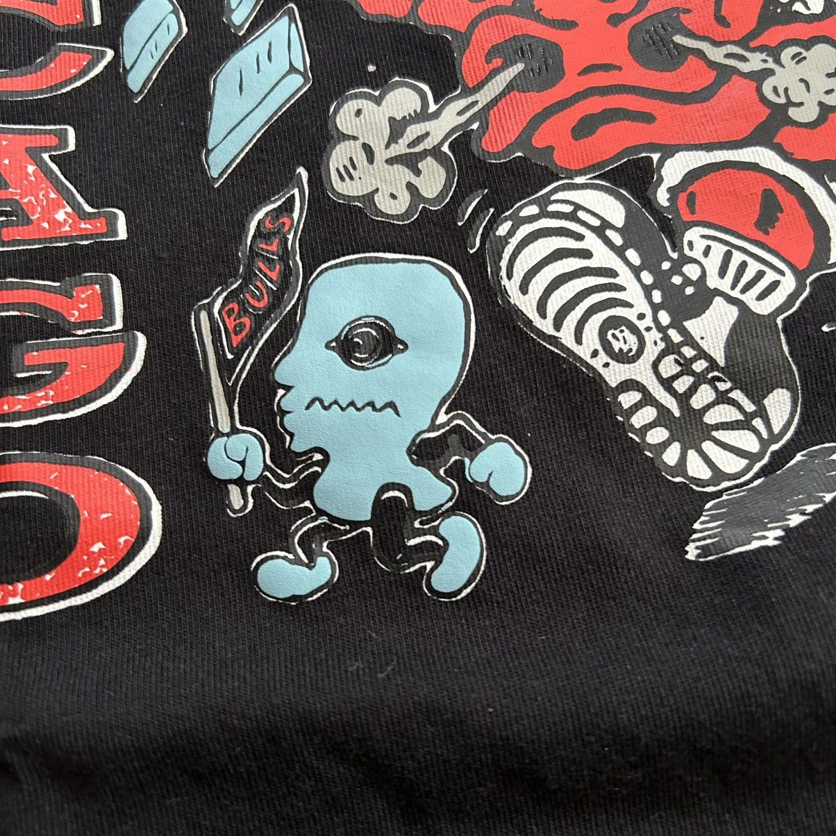 Brain Dead 2XL CHiCAGO BULLS TEE WiDE BOXY CROPPED NBA iDENTiFY ARTiST Size US XXL / EU 58 / 5 - 5 Thumbnail