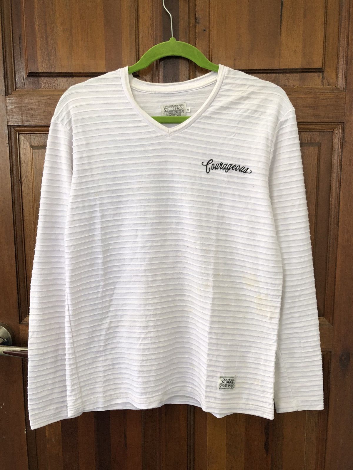 Japanese Brand Stooges Surf Style Long Sleeve Shirt Size US M / EU 48-50 / 2 - 1 Thumbnail