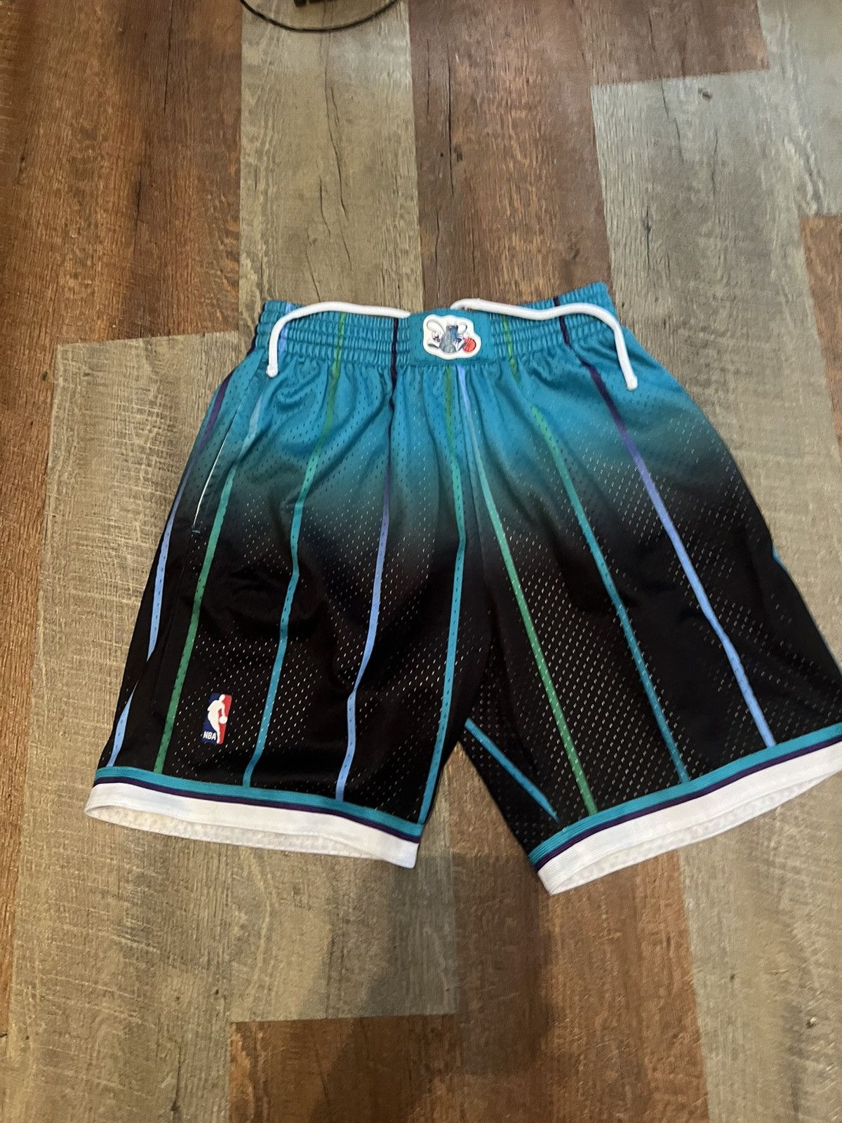 NBA NBA Mitchell Ness Charlotte Hornets Fadeaway Size US 30 / EU 46 - 1 Thumbnail