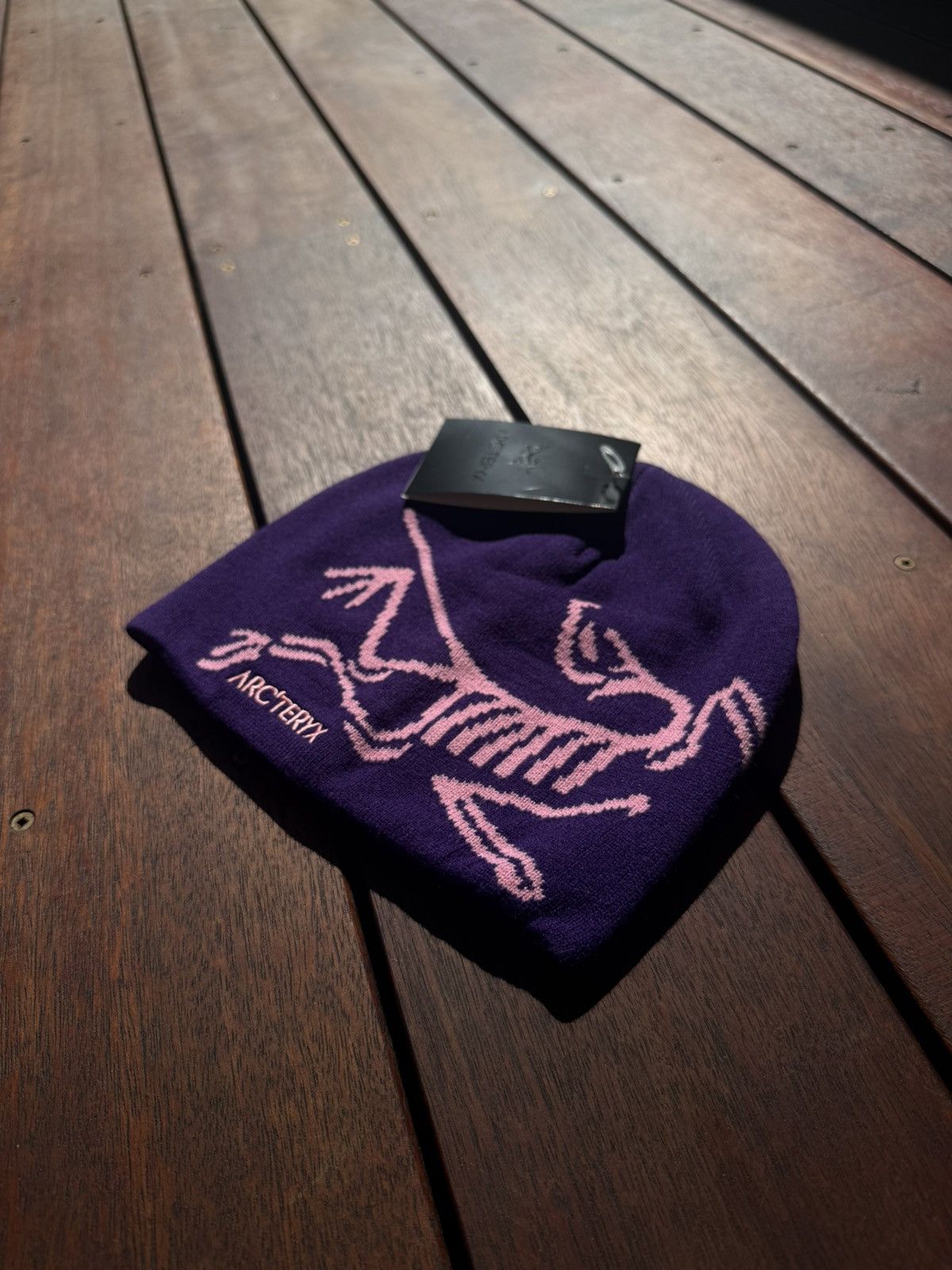 Other Bird Logo Beanie - Purple & Pink Size ONE SIZE - 1 Thumbnail